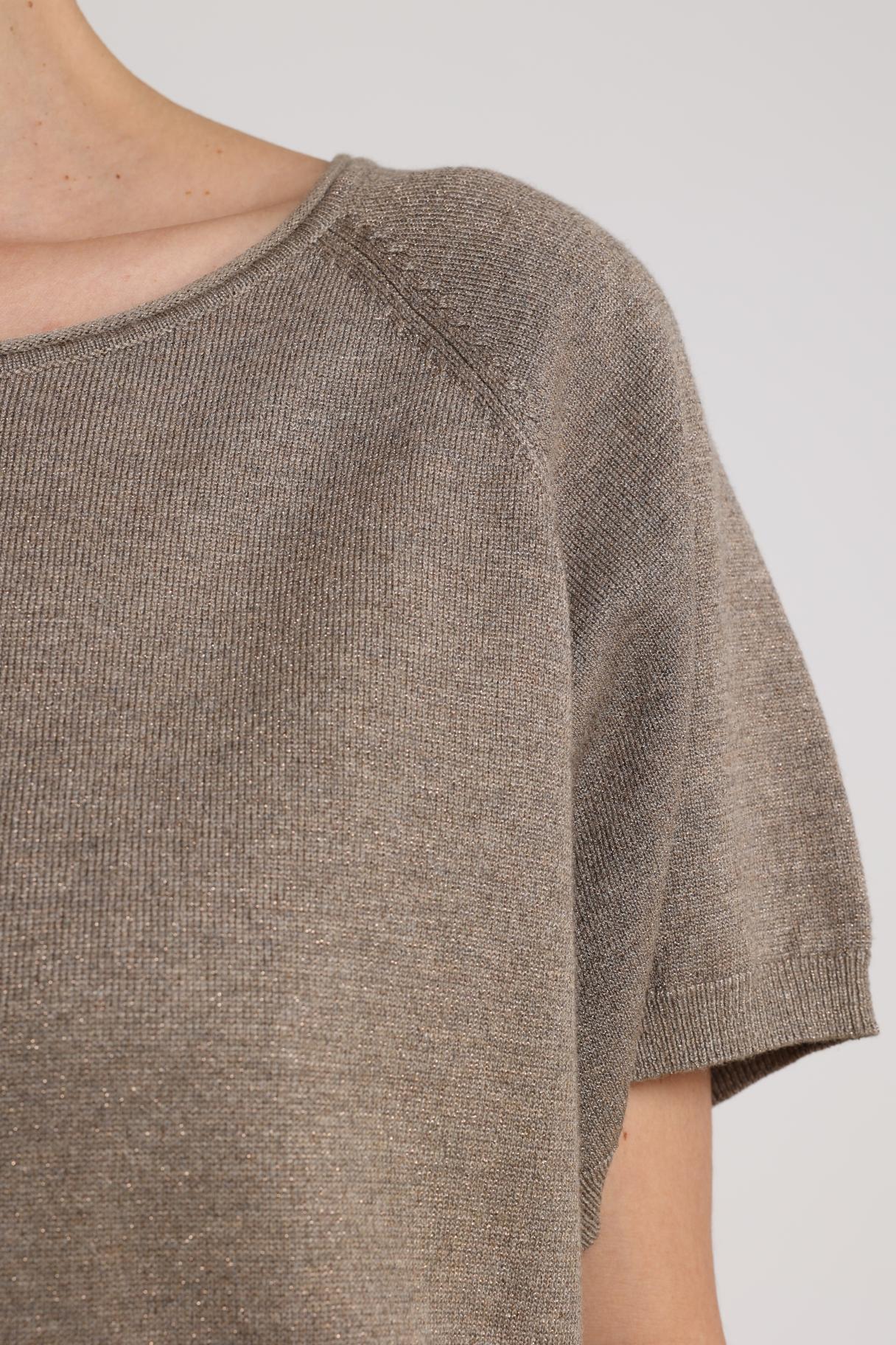 Anita Top Lurex | Light Fango
