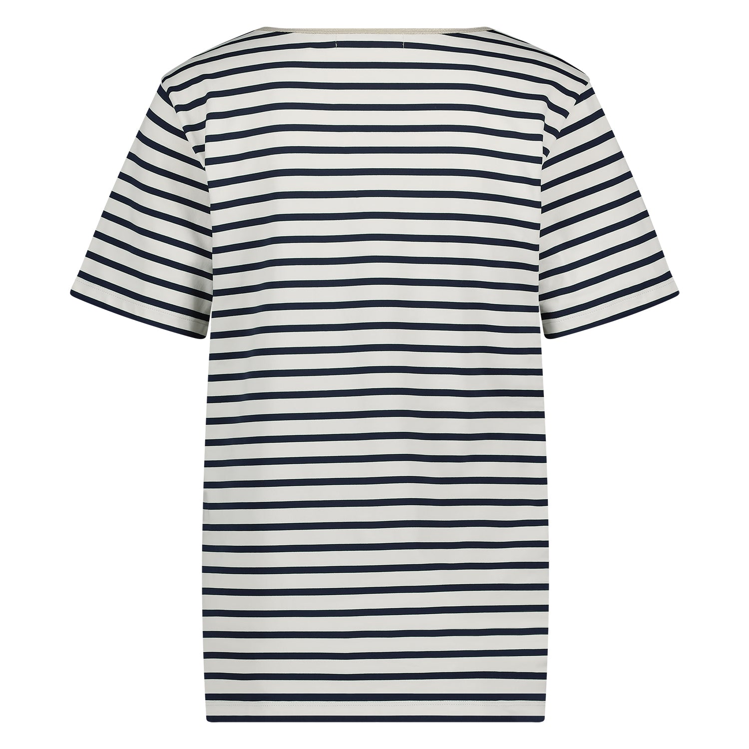 Tirza Top Stripe | Offwhite/Navy