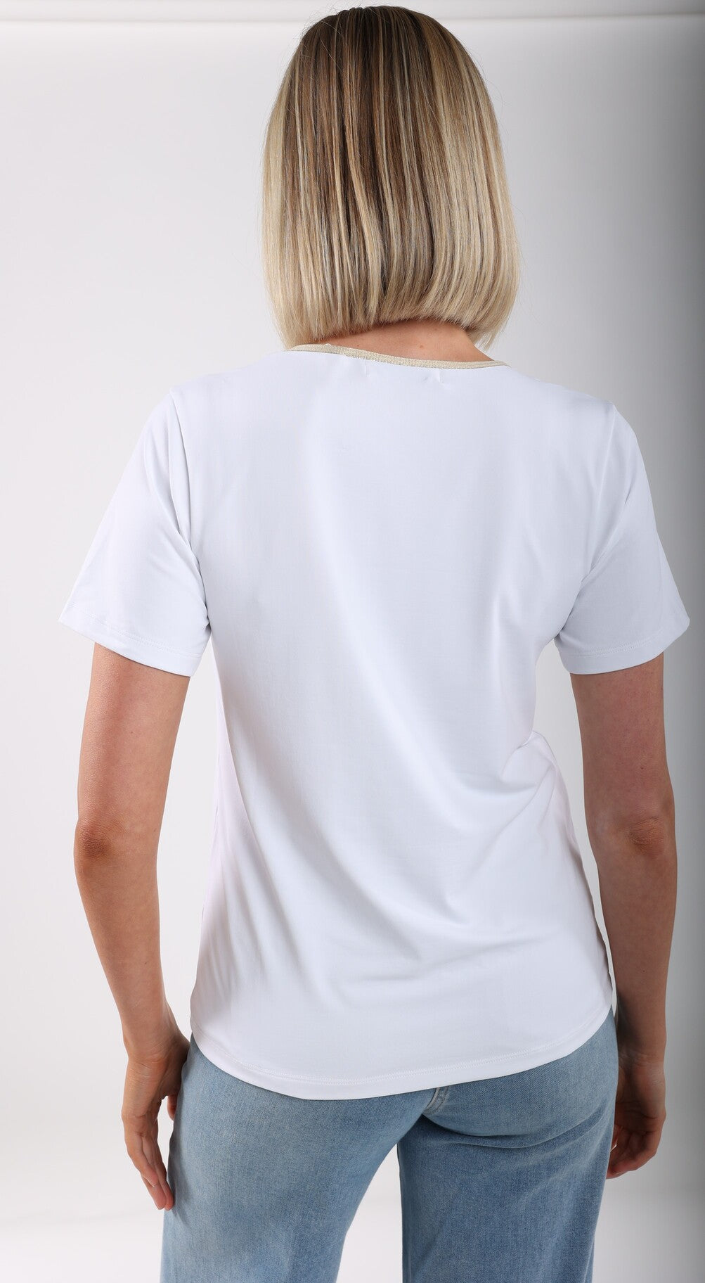 Tirza Top Uni | White