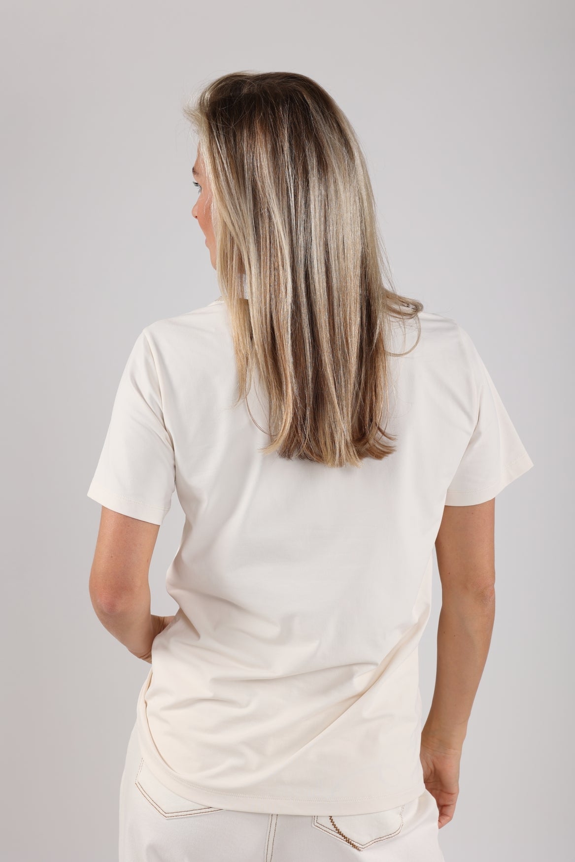 Tirza Top Uni | Off White