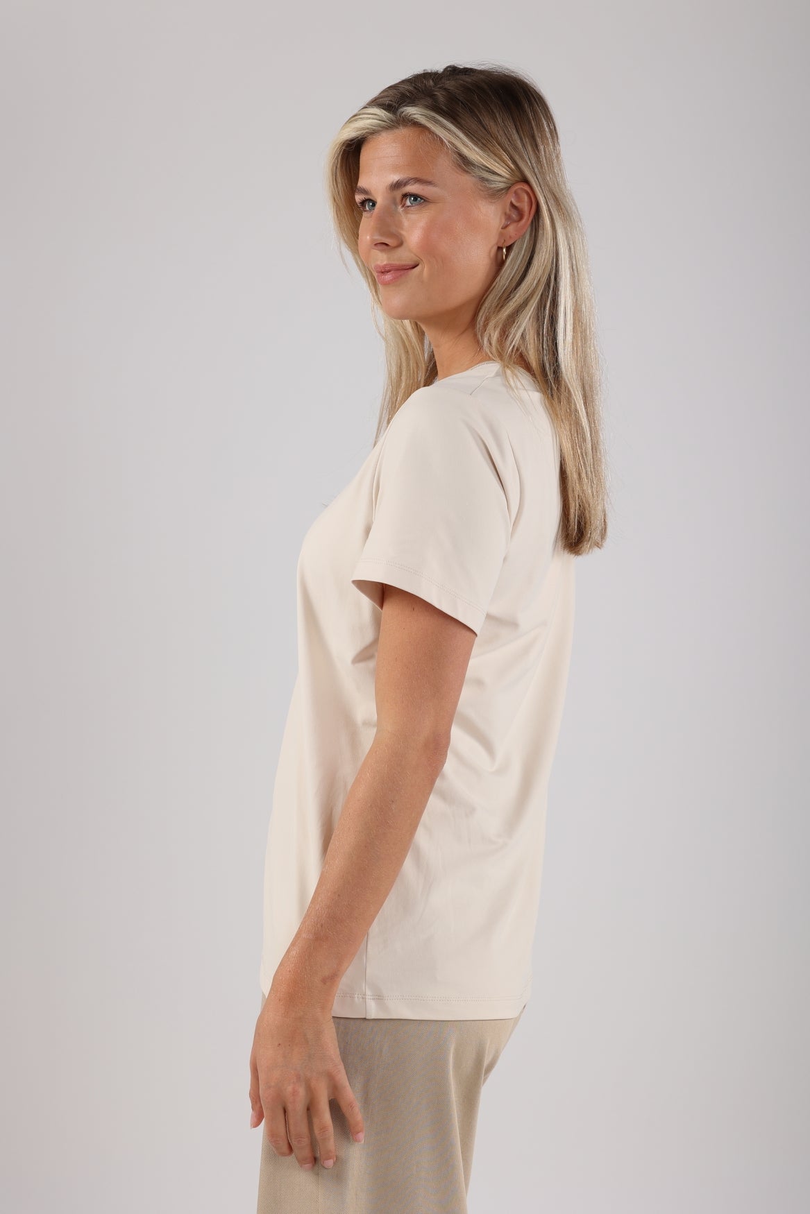 Tirza Top Uni | Sand