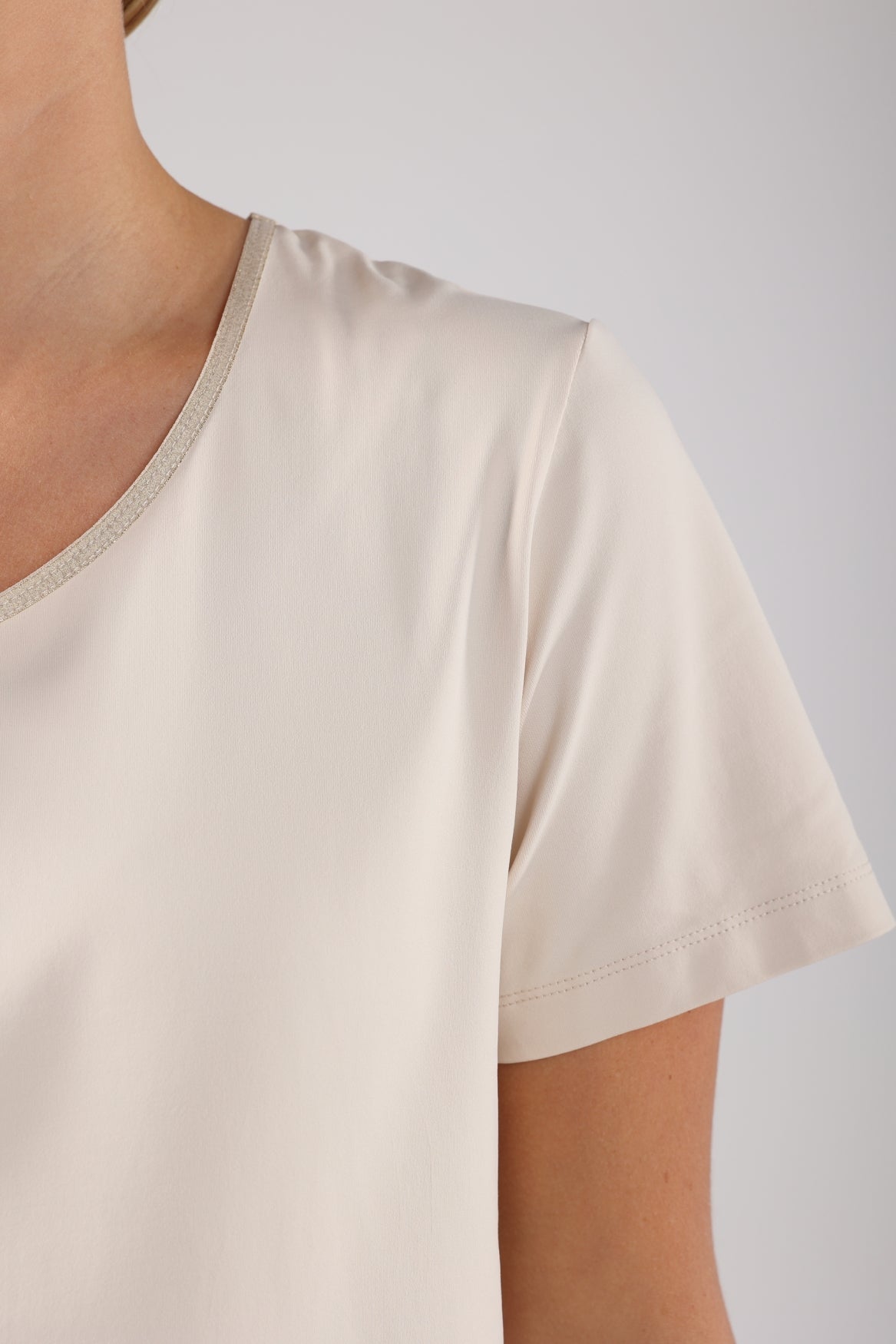 Tirza Top Uni | Sand