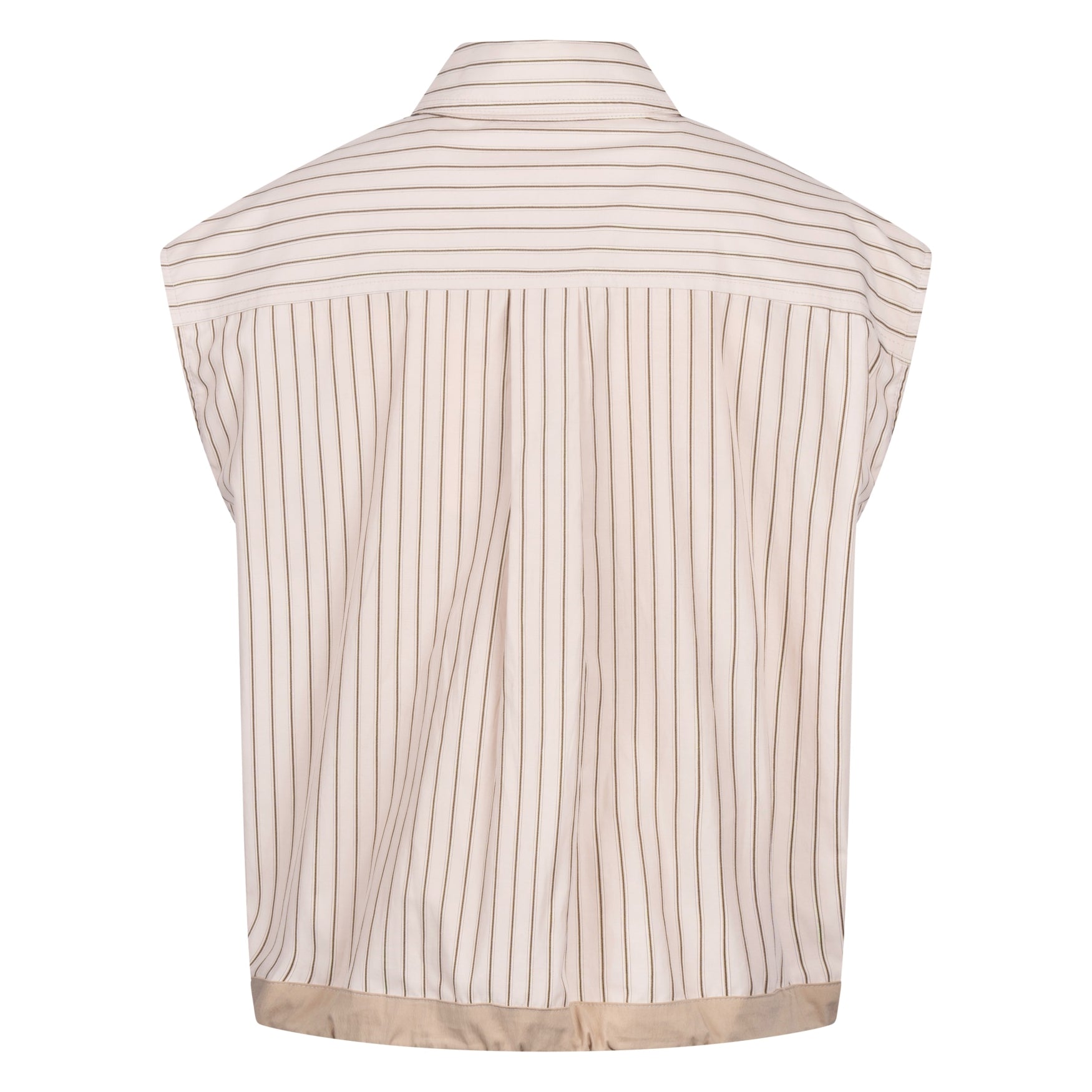 Abby Top Stripe | Sand