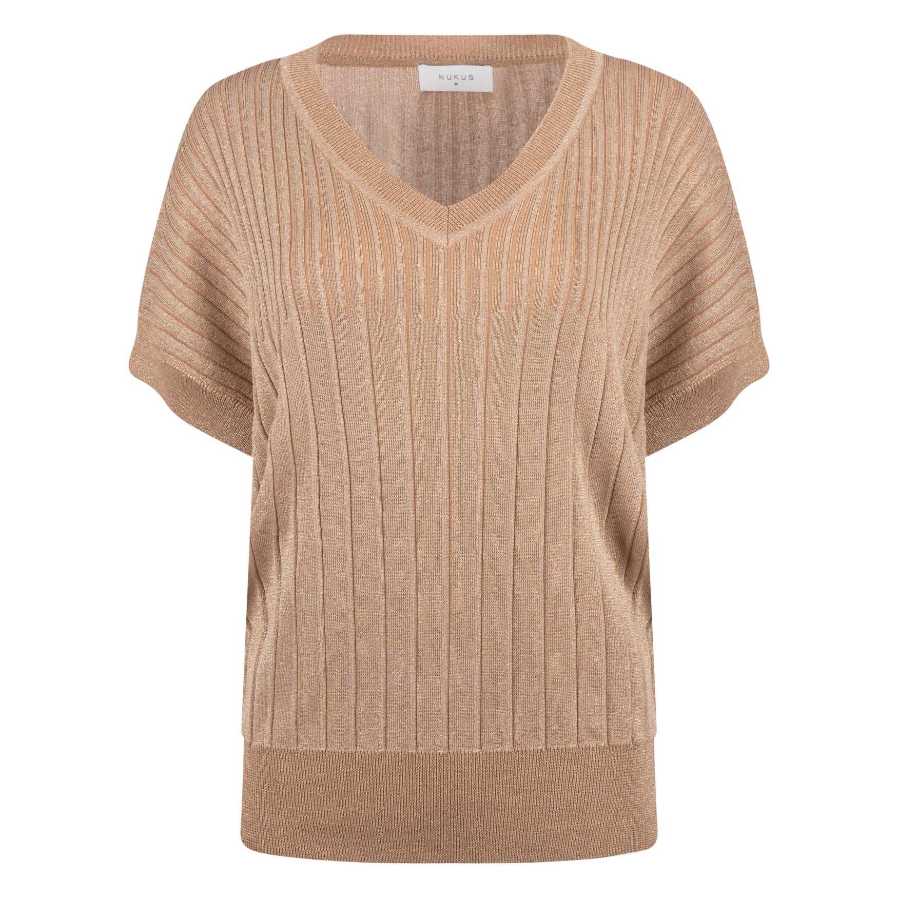 Raya Top Lurex | Camel