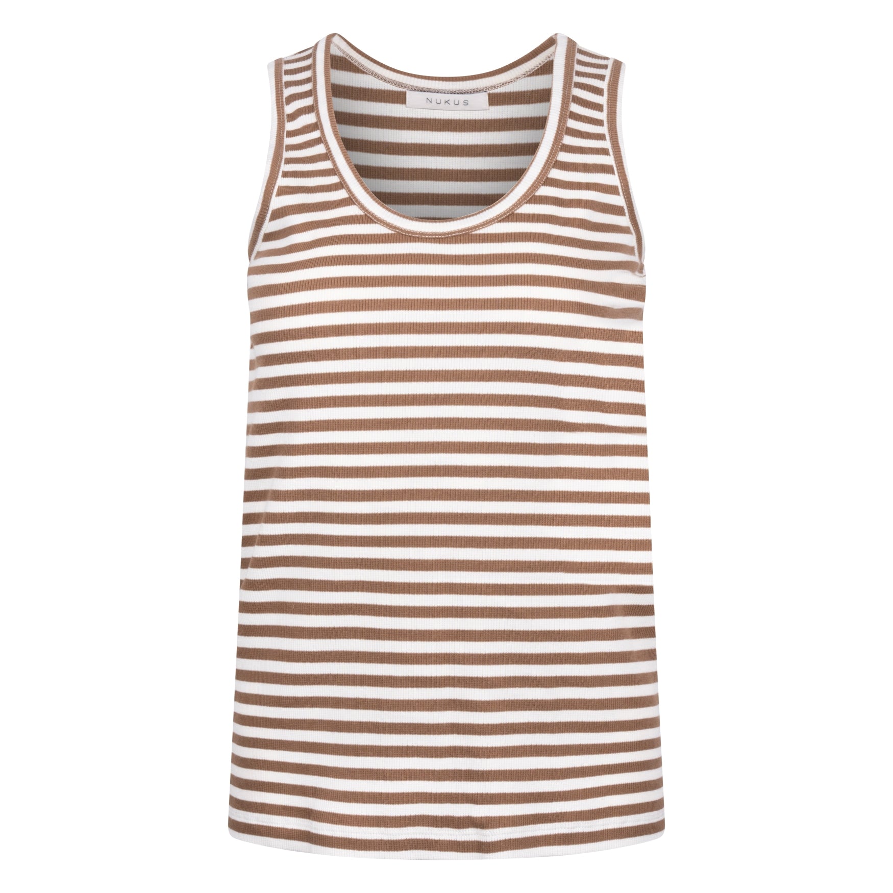 Steffie Singlet | Offwhite/Fango