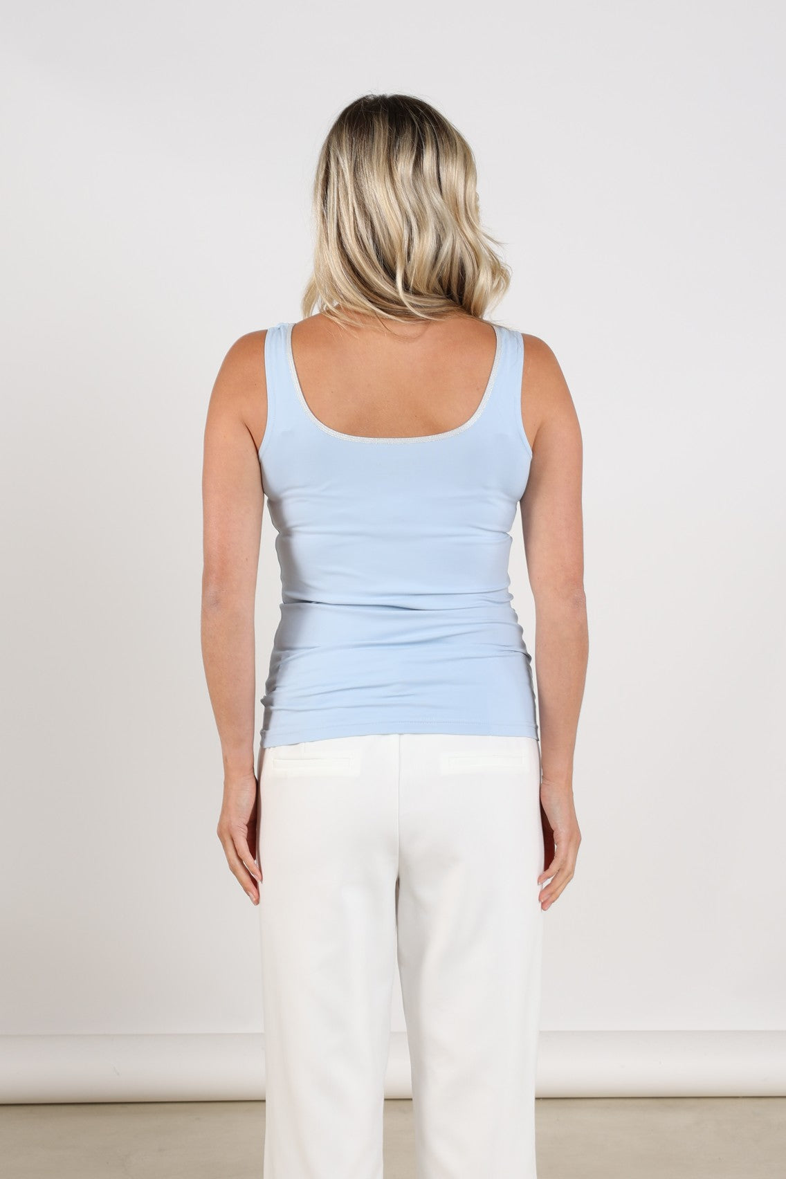 Juba Singlet | Cloudy/Silver
