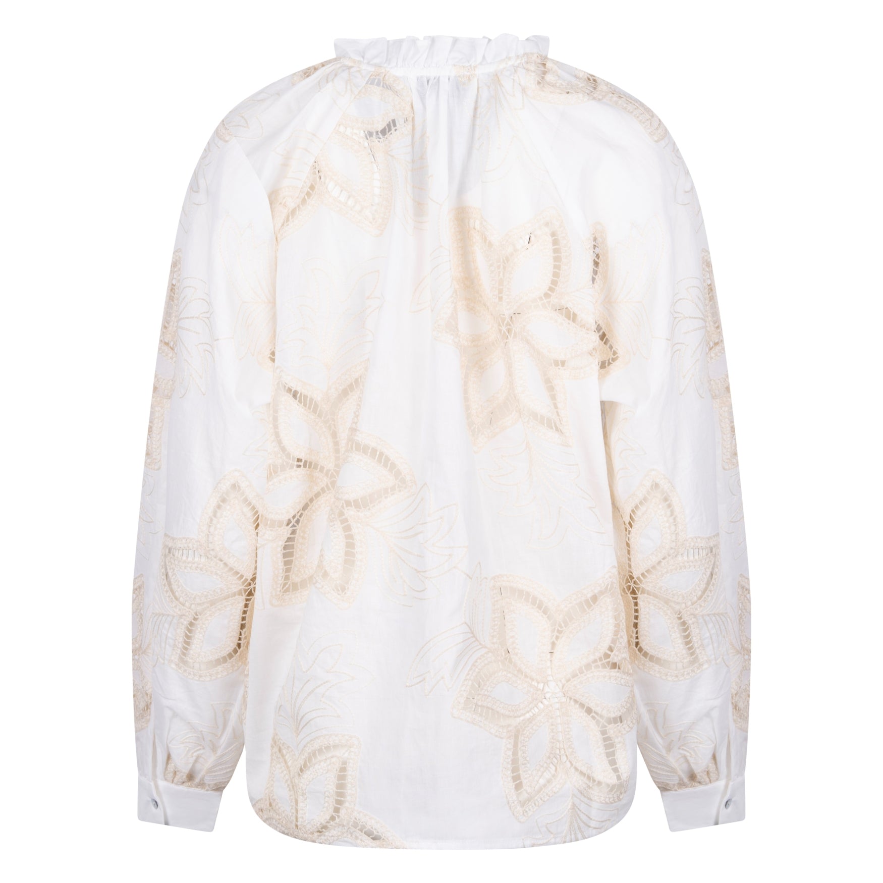 Bridget Blouse Embroidery | Off White