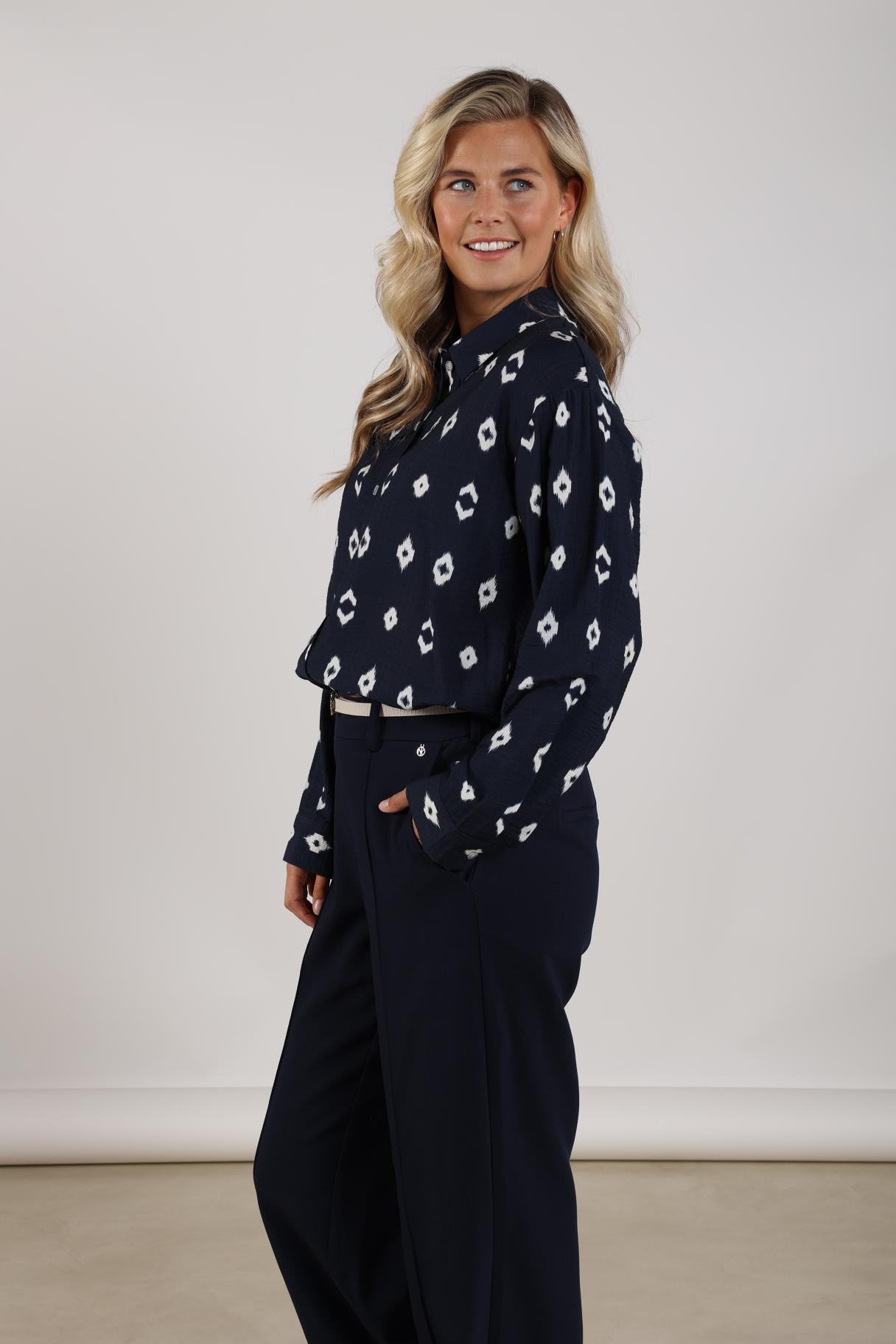 Newport Blouse | Navy