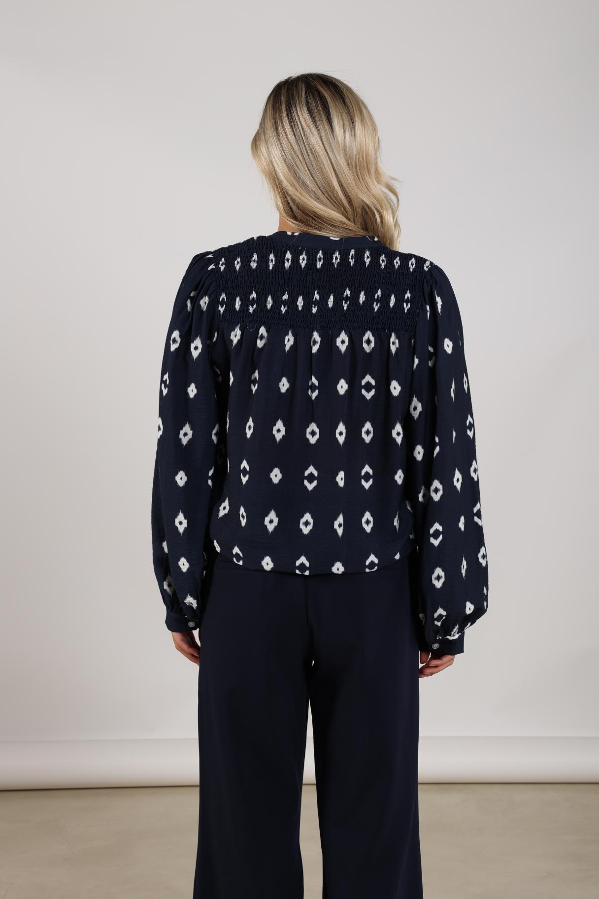 Newport Blouse | Navy