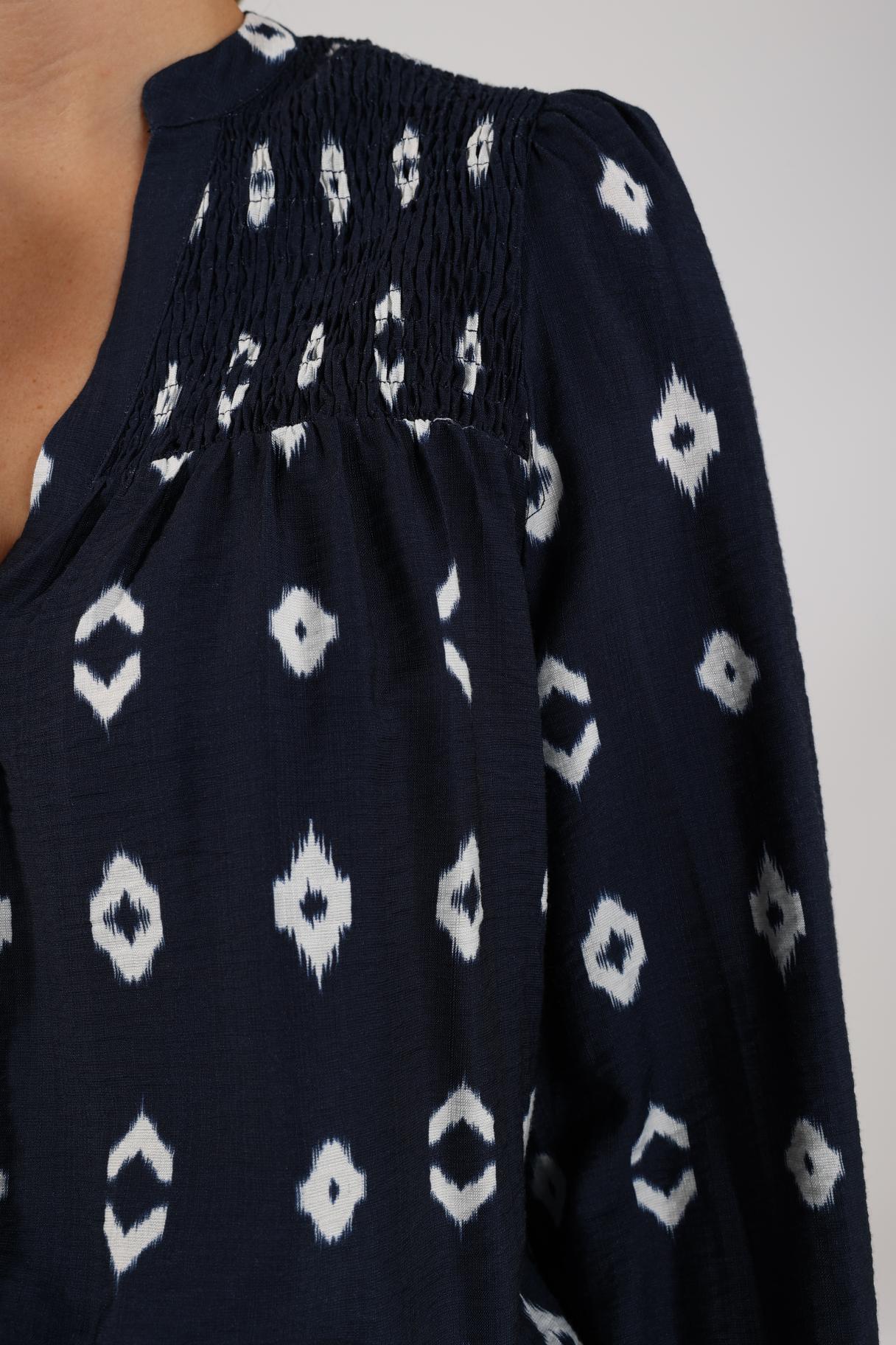 Philou Blouse | Navy
