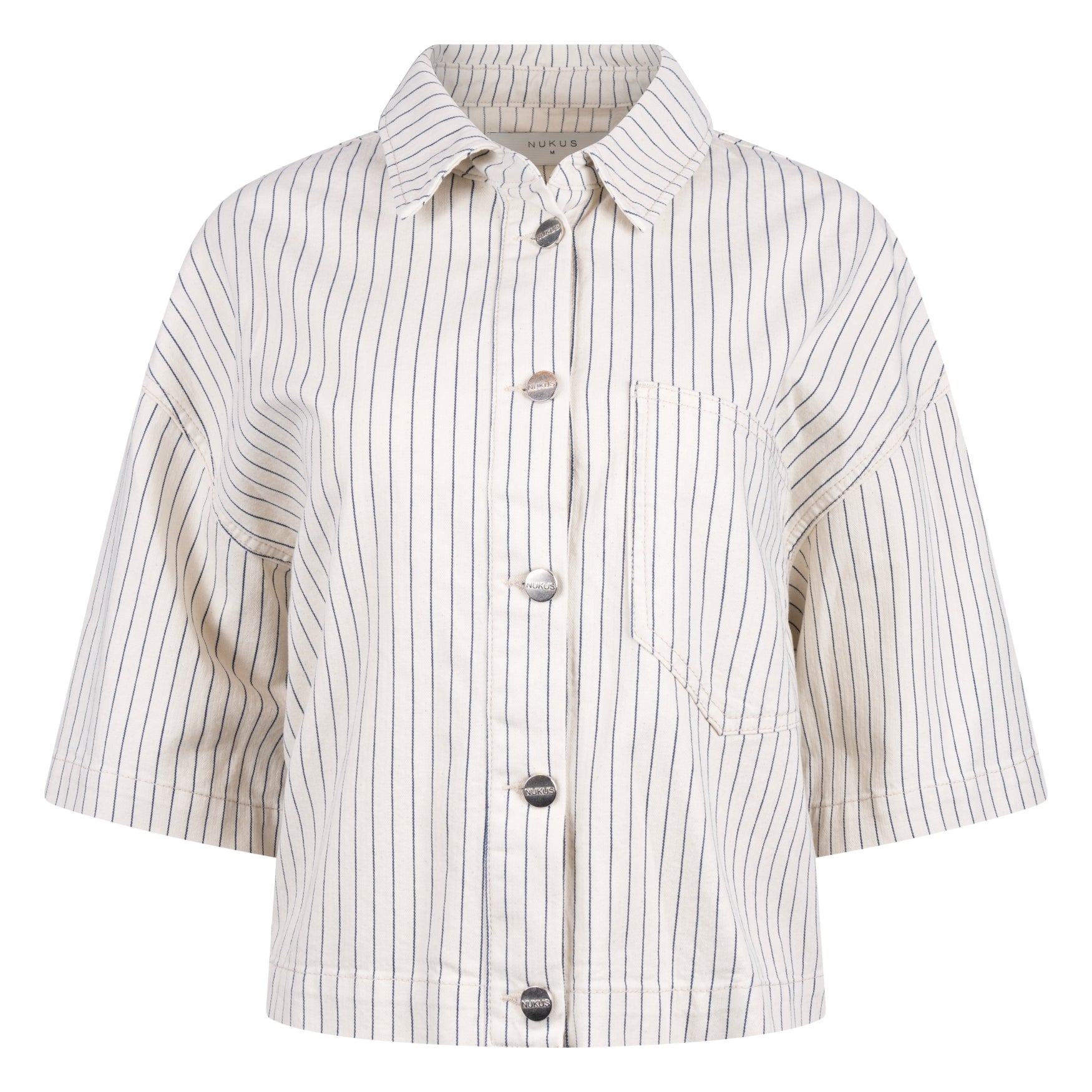 Tamar Blouse Stripe | Offwhite/Navy