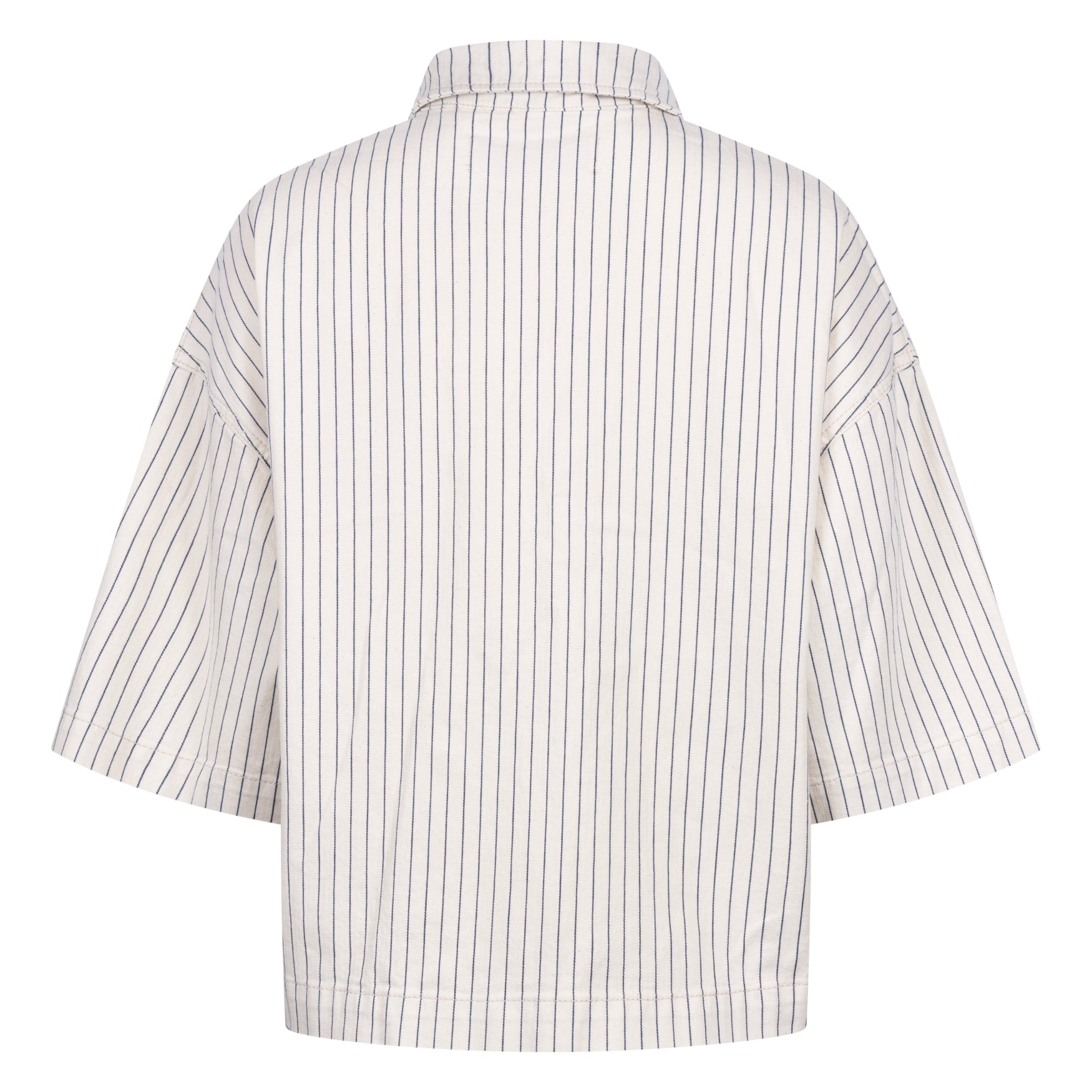 Tamar Blouse Stripe | Offwhite/Navy