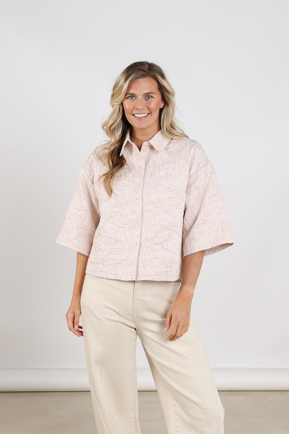 Leena Blouse | Blush