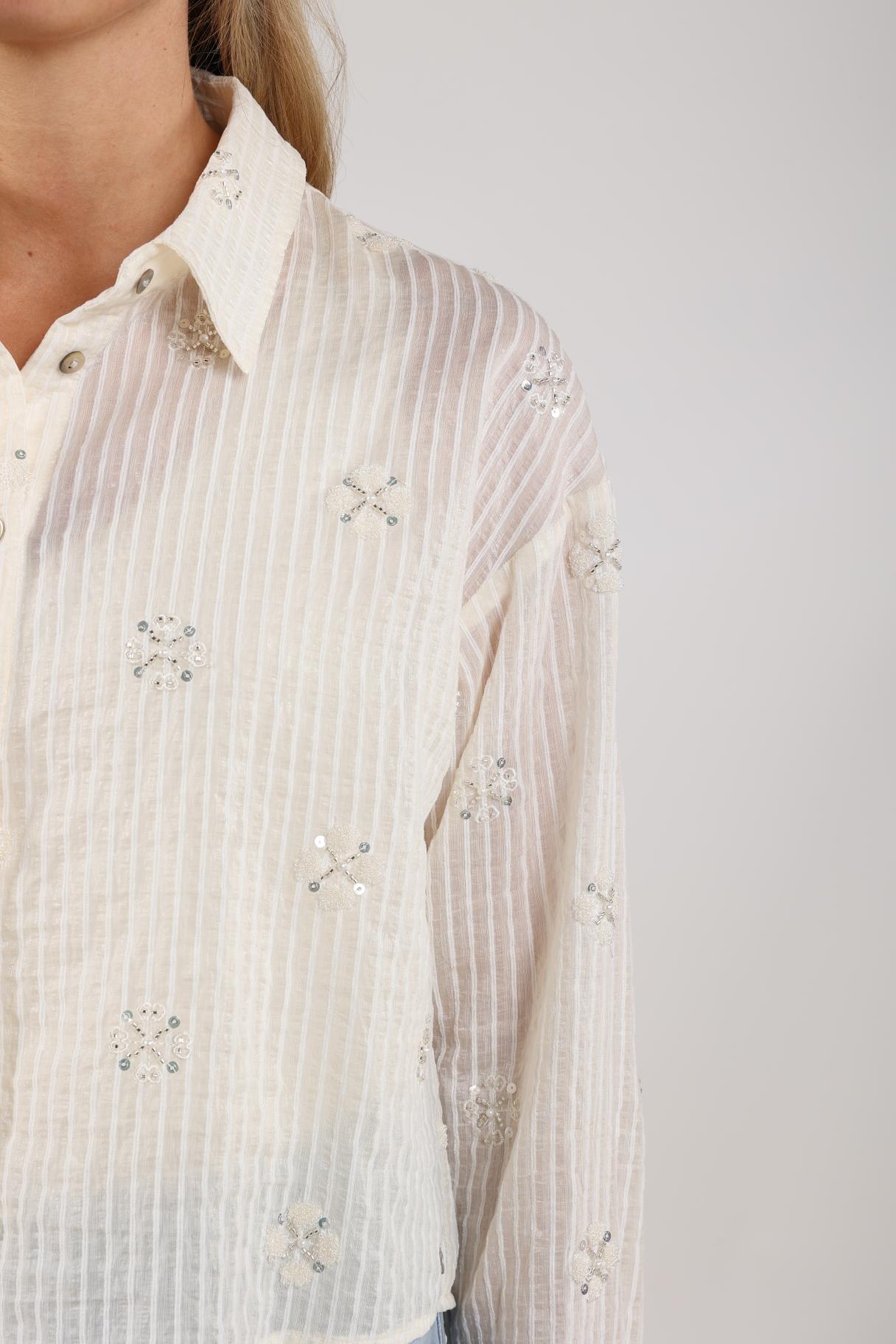 Bailey Blouse Beads | Off White