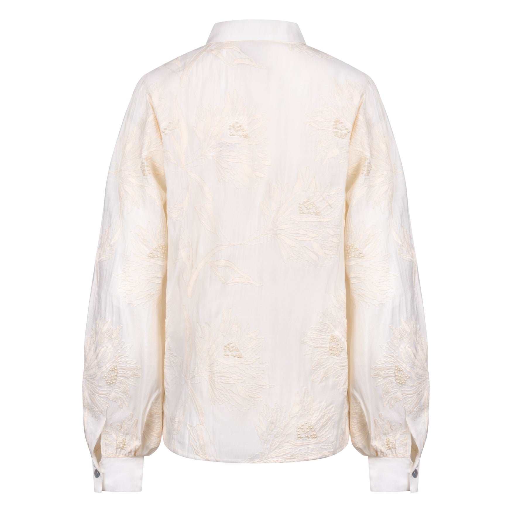 Avy Blouse Embroidery | Off White