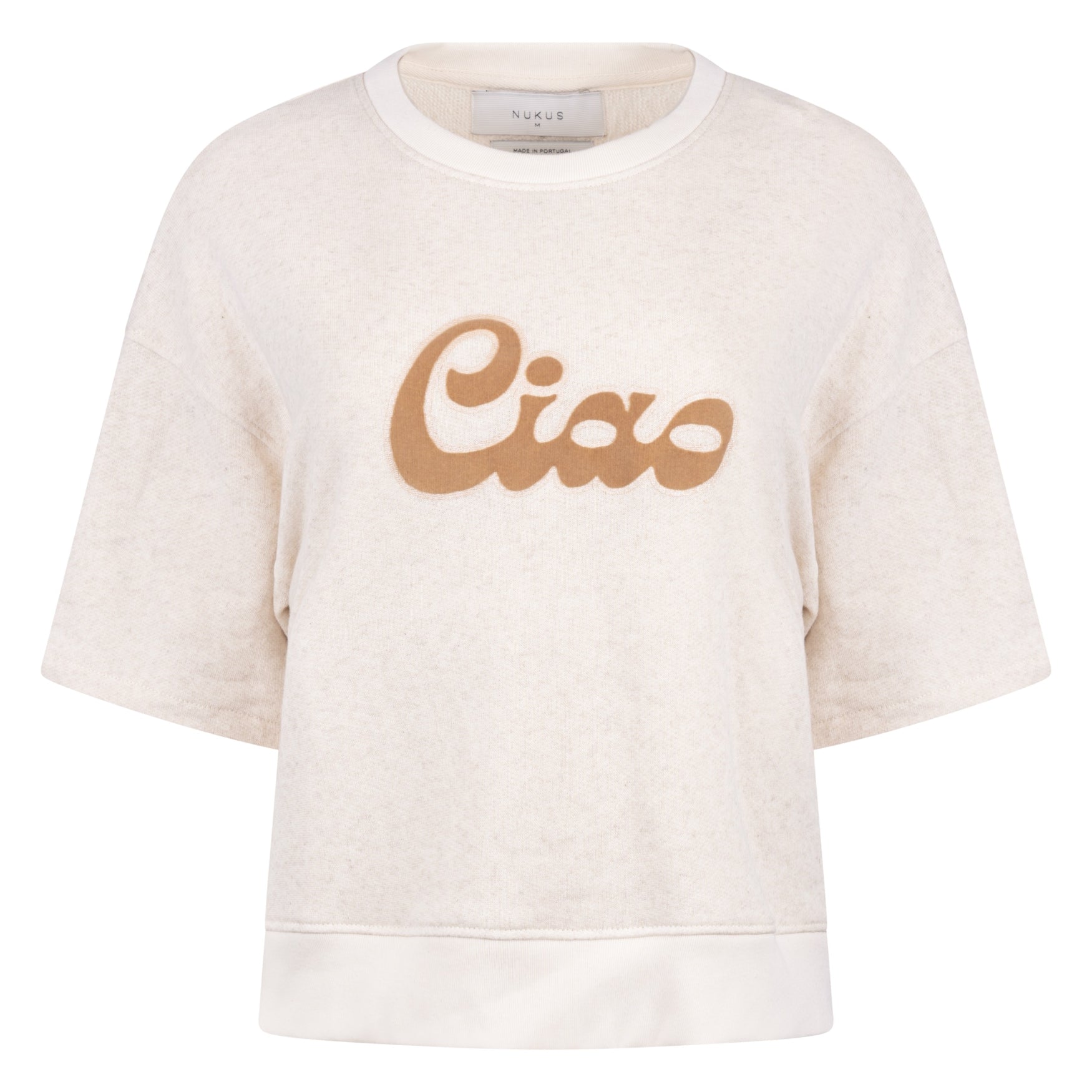 Ciao Pullover | Sand Melange/Camel