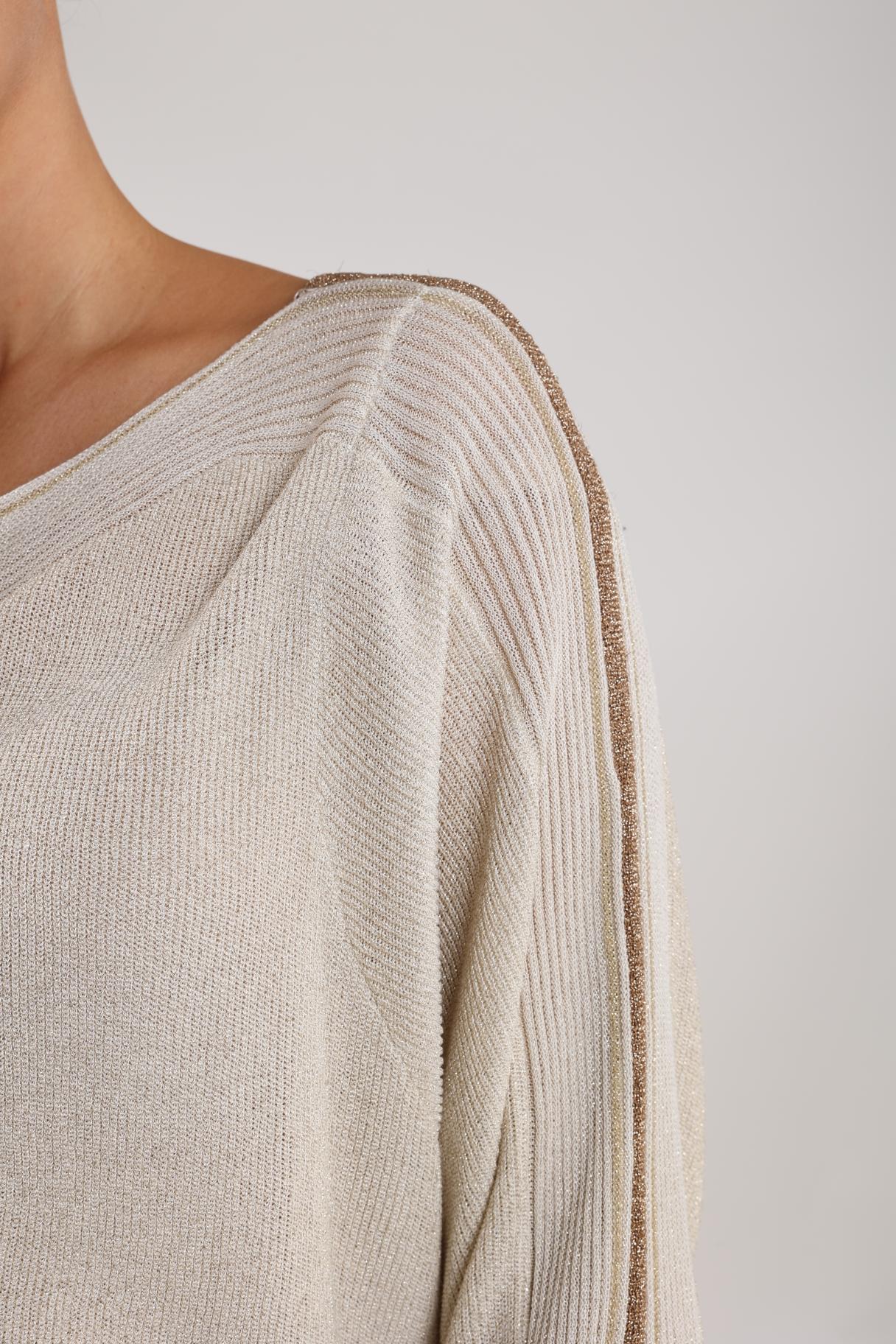 Whitney Pullover Lurex | Sand