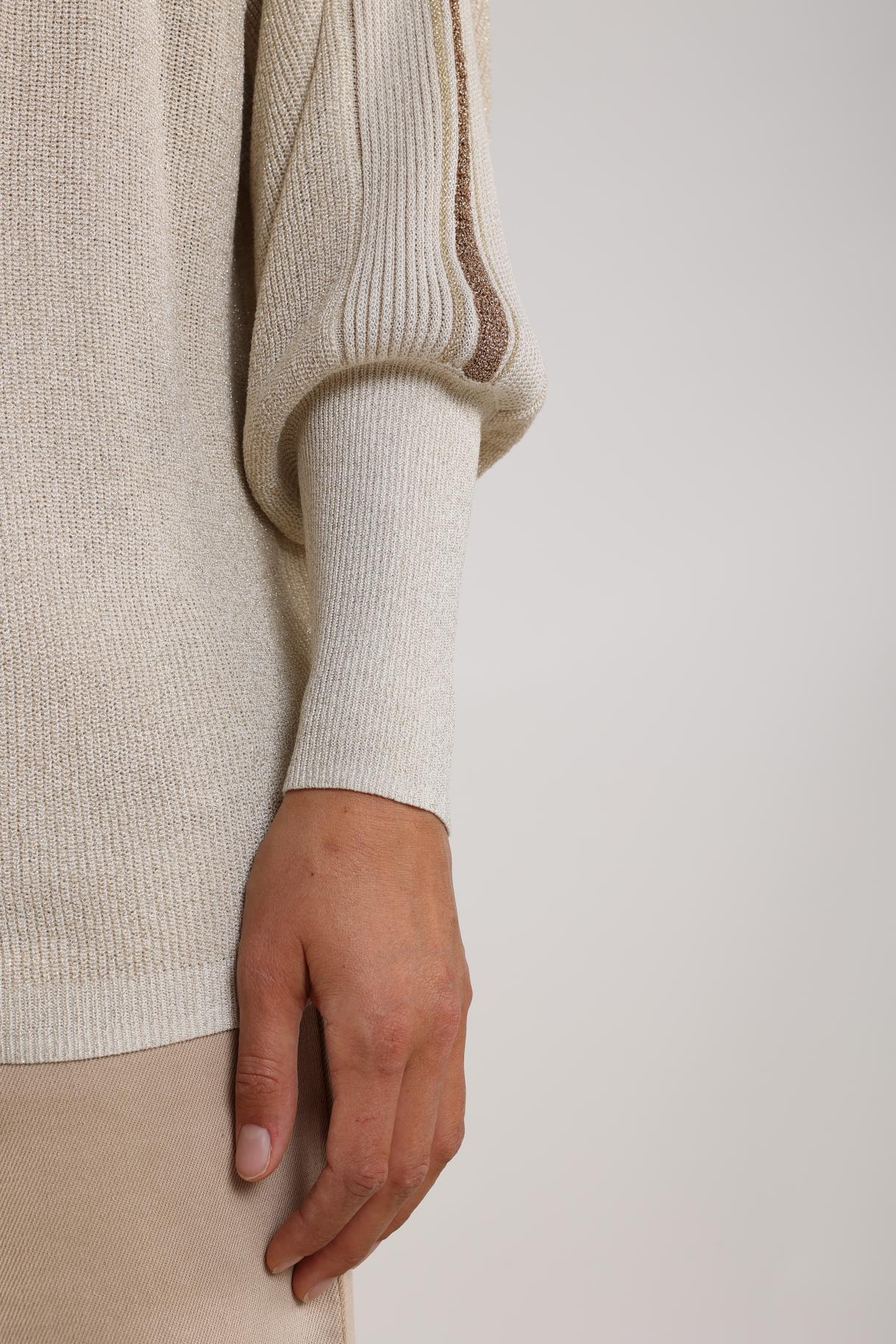 Whitney Pullover Lurex | Sand