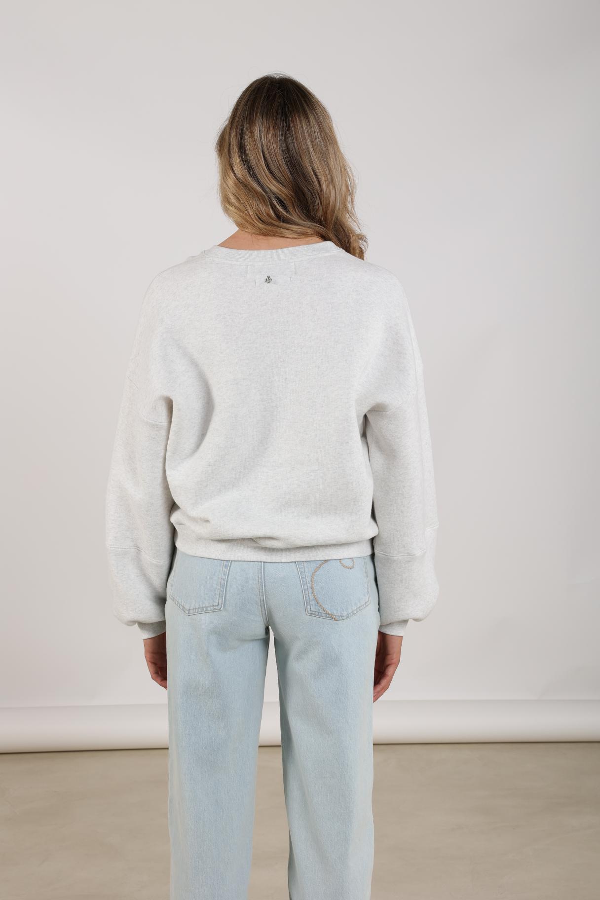 Iconic Pullover | Grey Melange