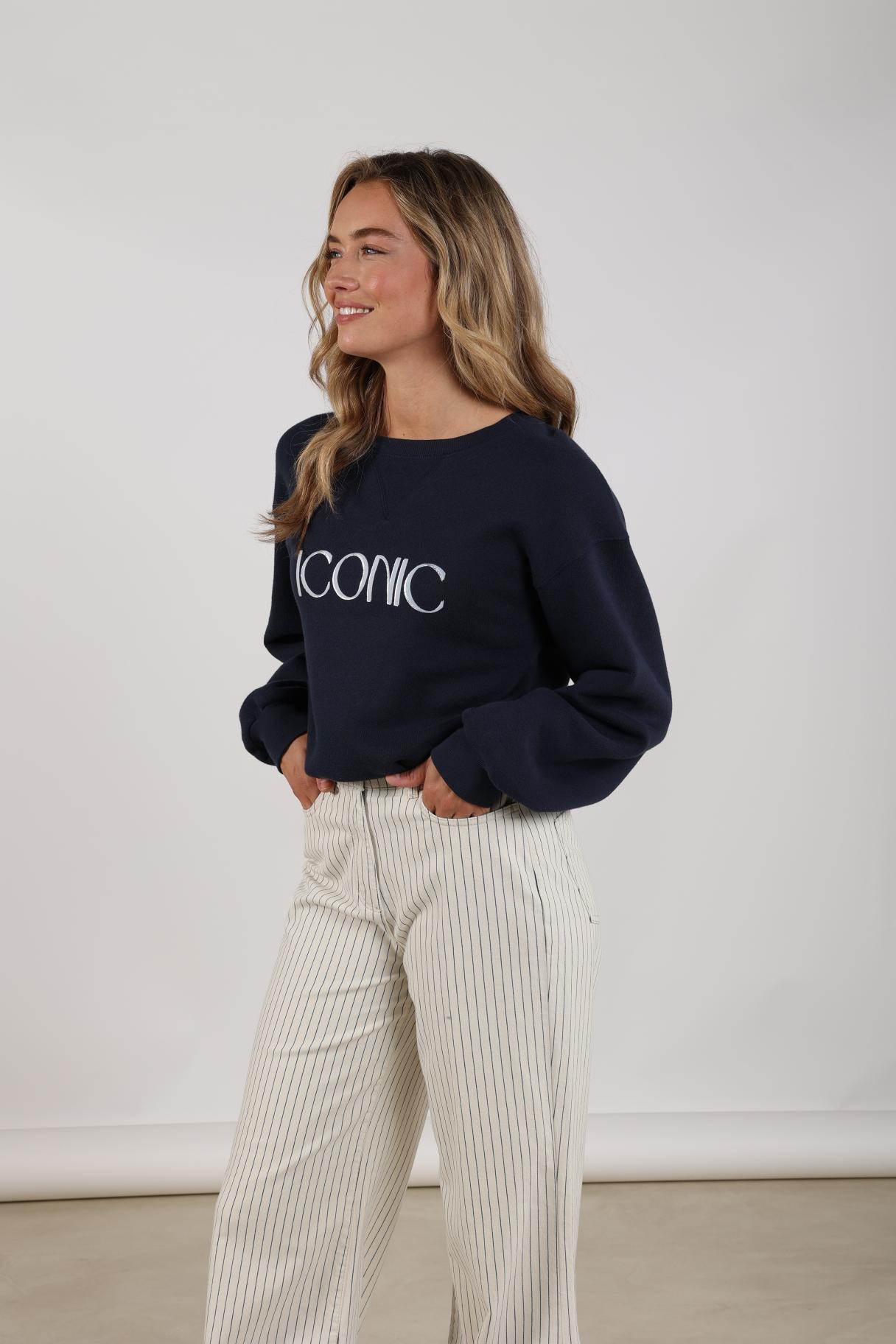 Amalia Pullover Iconic | Navy