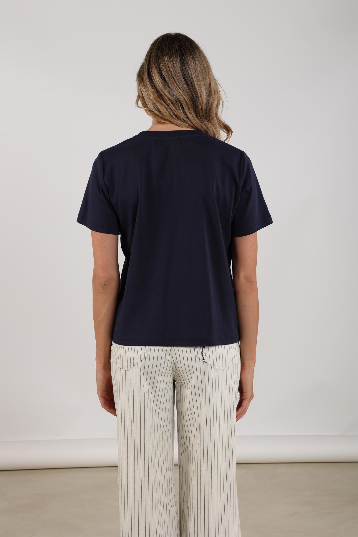 Luna Shirt | Navy