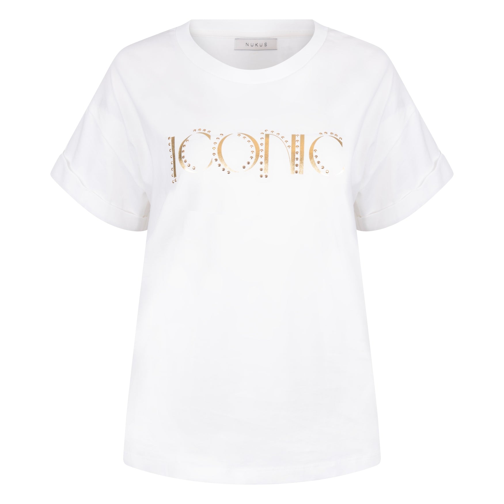 Reese Shirt Iconic | Offwhite/Gold