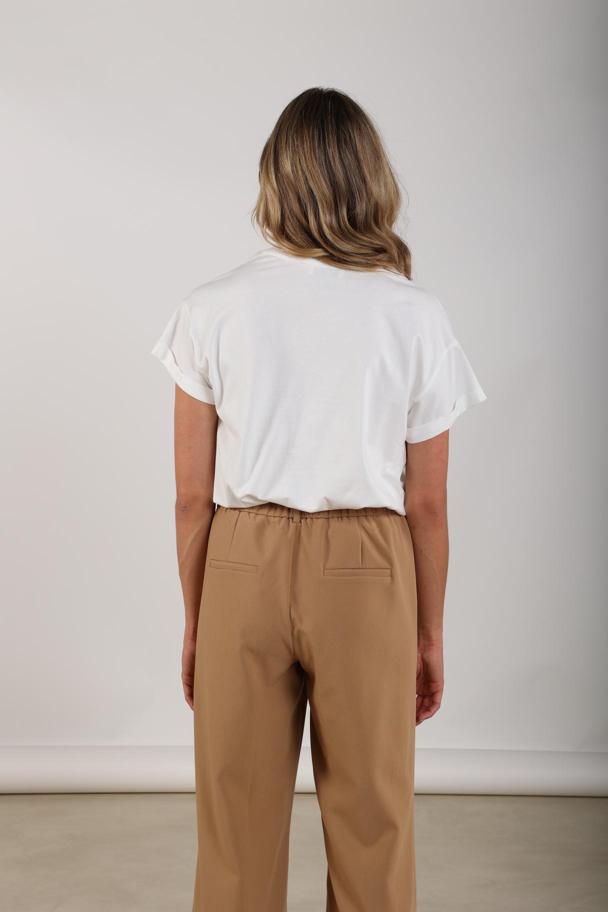 Reese Shirt Iconic | Offwhite/Gold