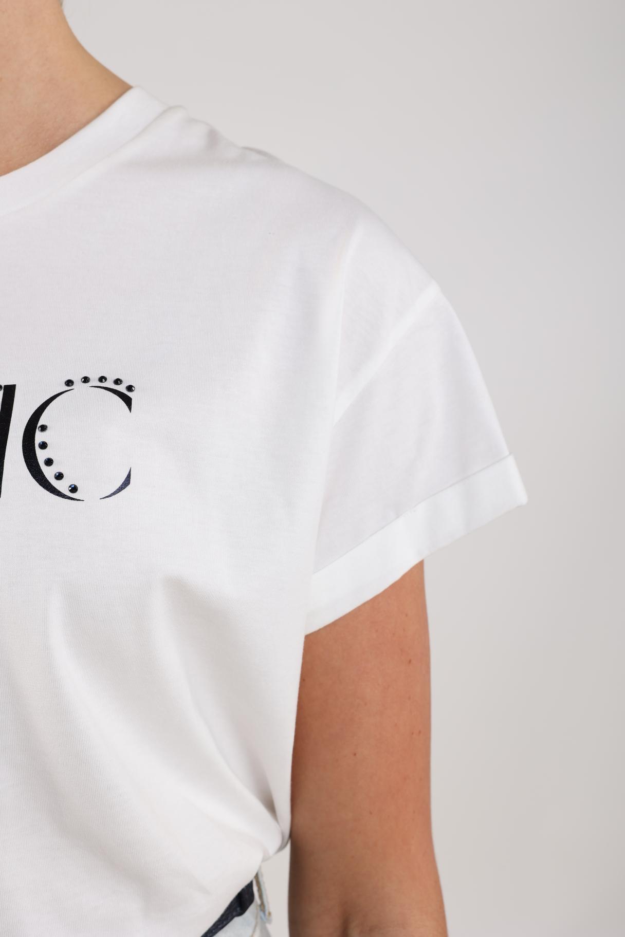 Reese Shirt Iconic | Offwhite/Navy