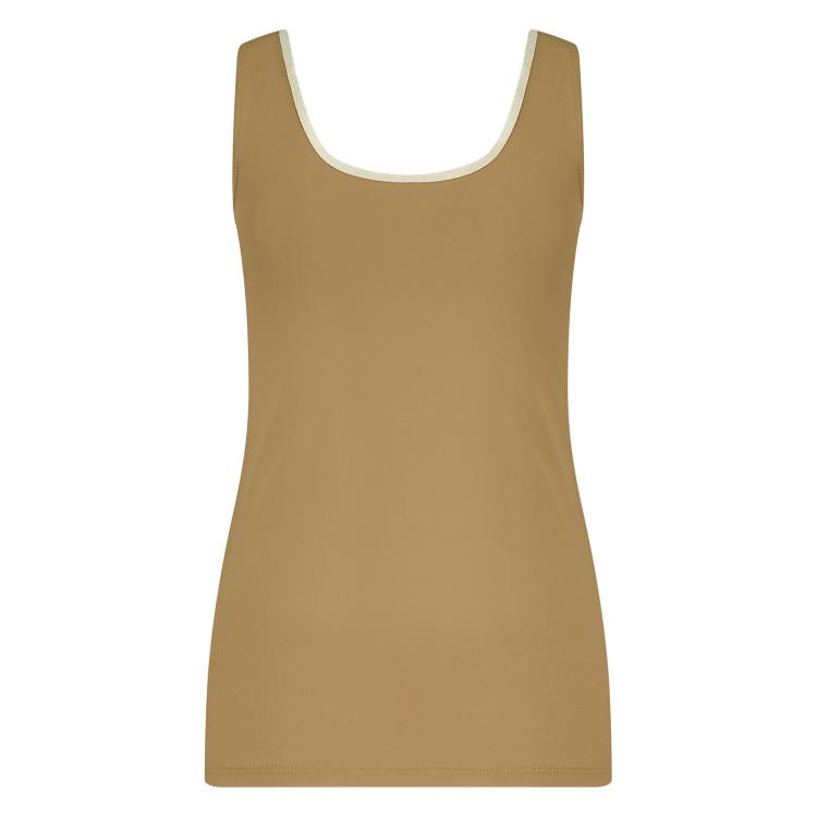 Juba Singlet | Fango/Gold