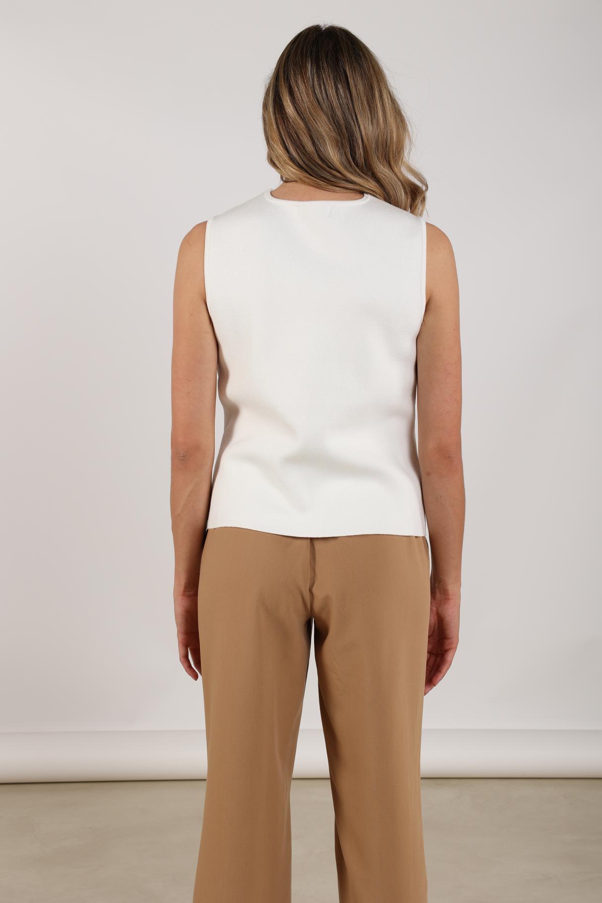 Vera Gilet | Off White