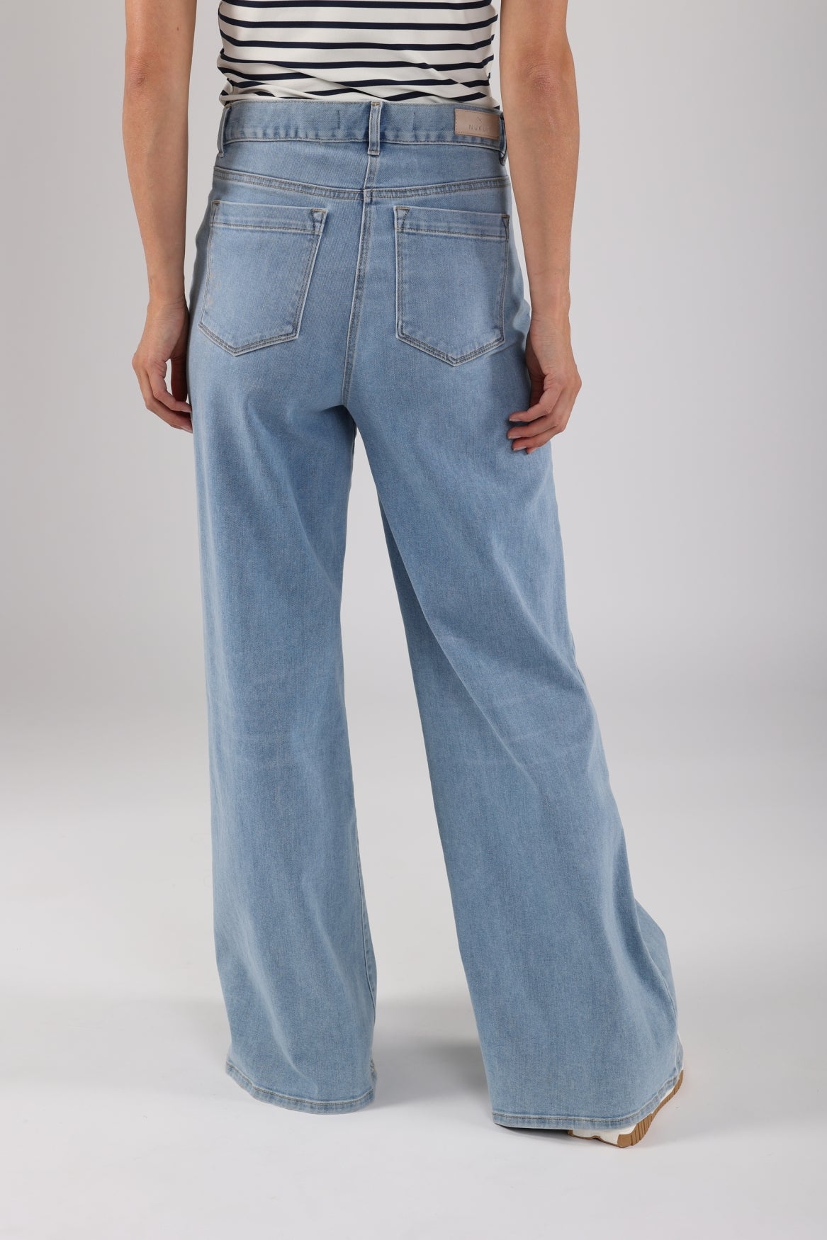 Ruby Pants | Bleached Denim