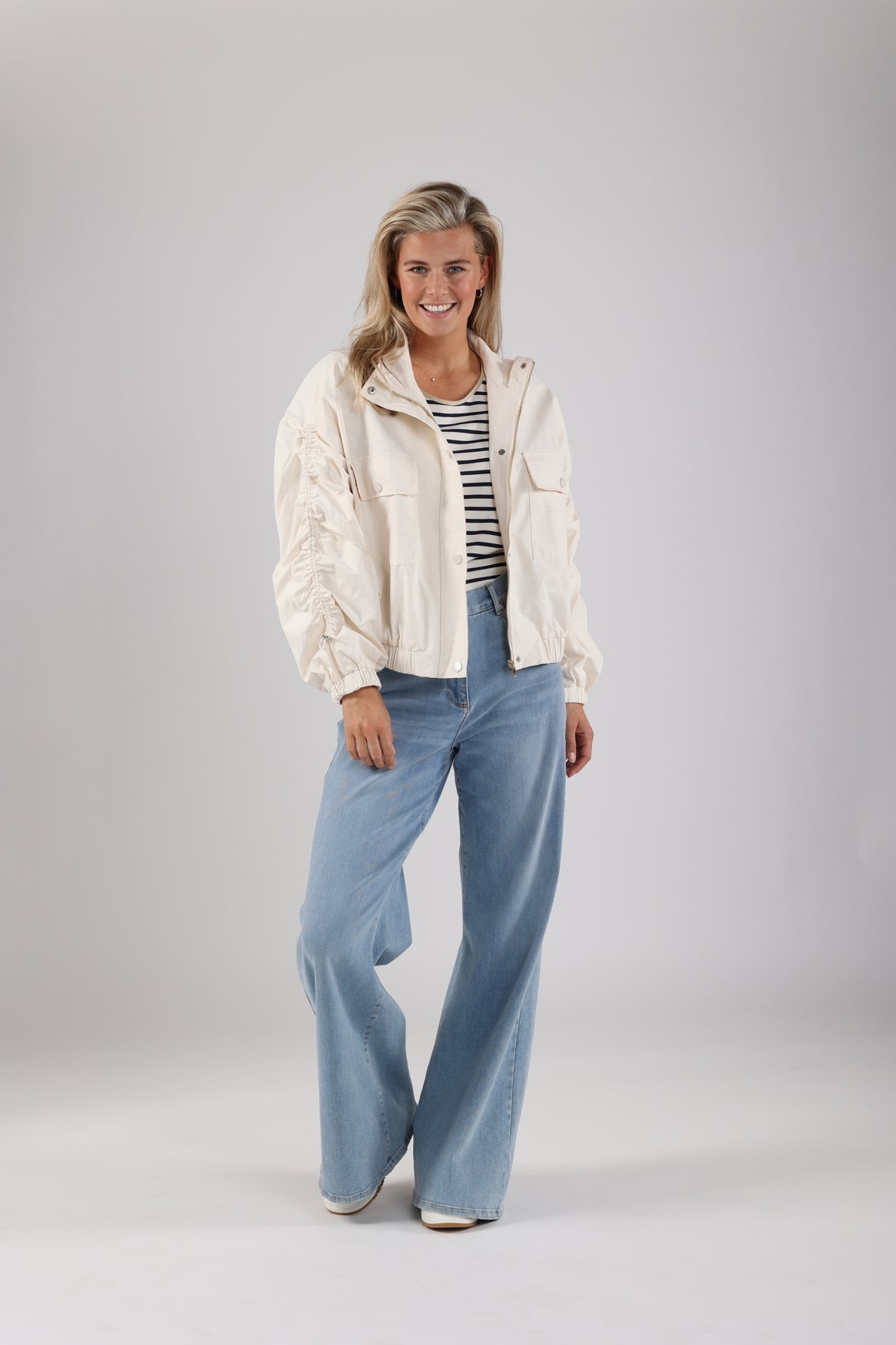 Ruby Pants | Bleached Denim