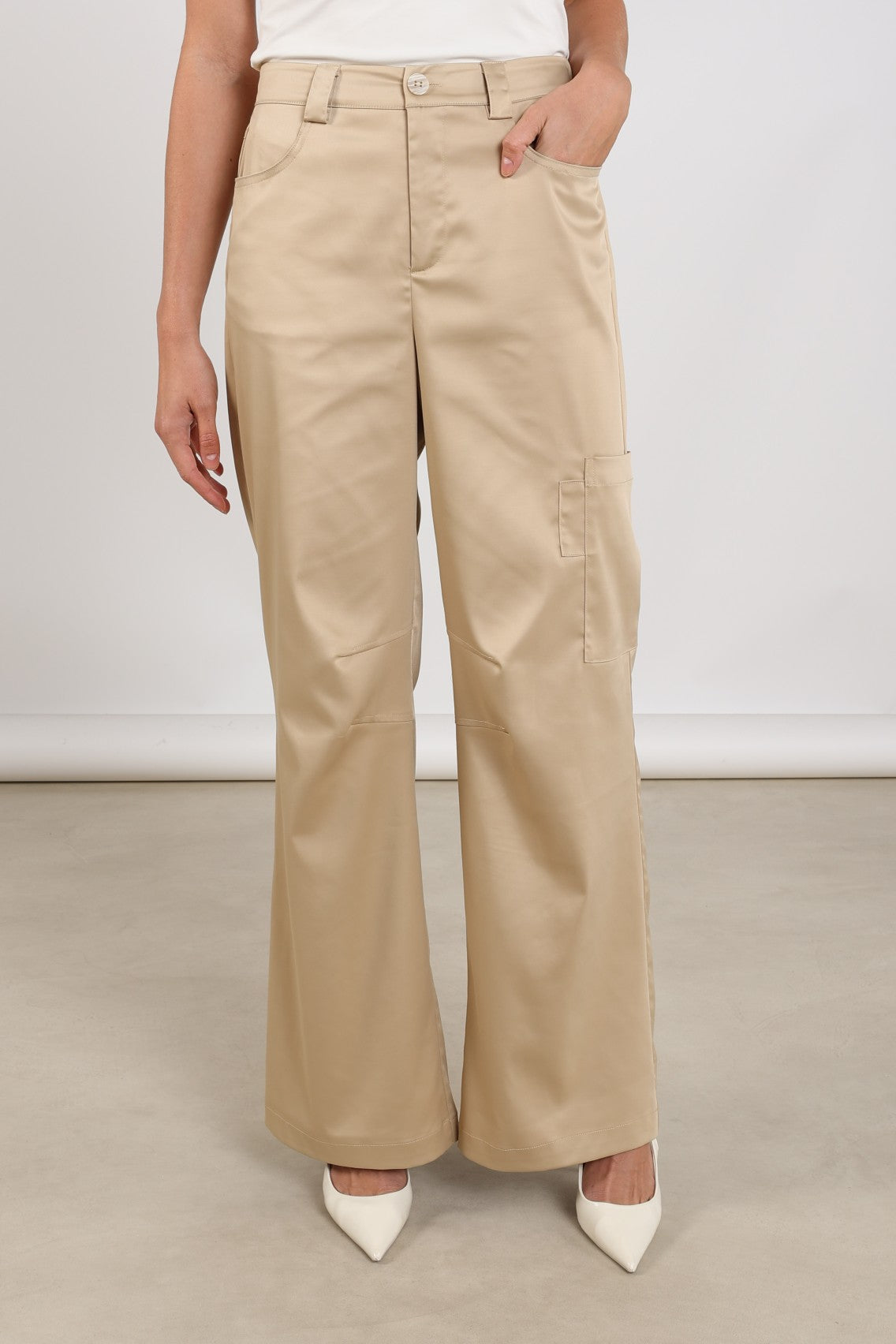 Lies Pants Cargo | Camel