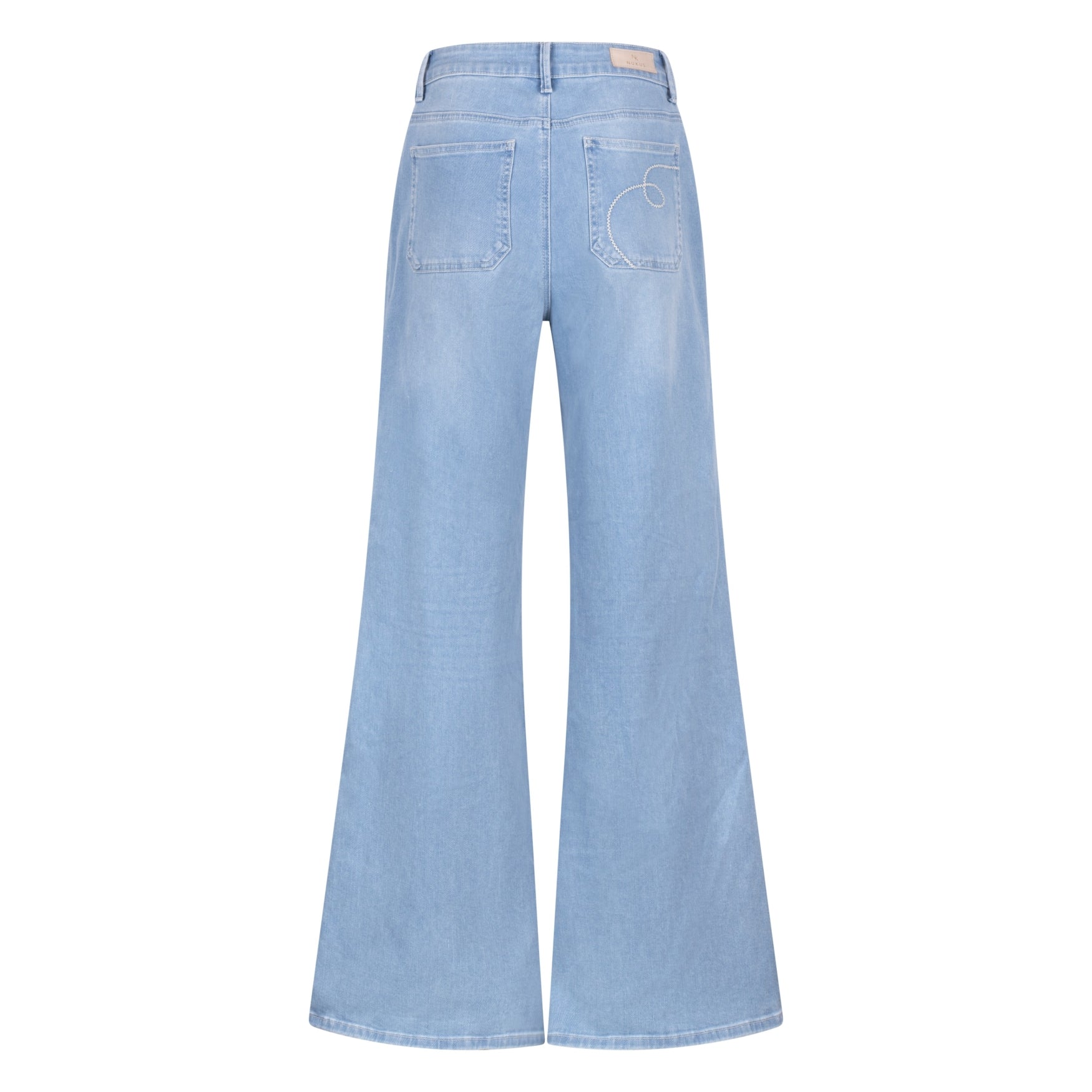 Scarlet Pants | Bleached Denim