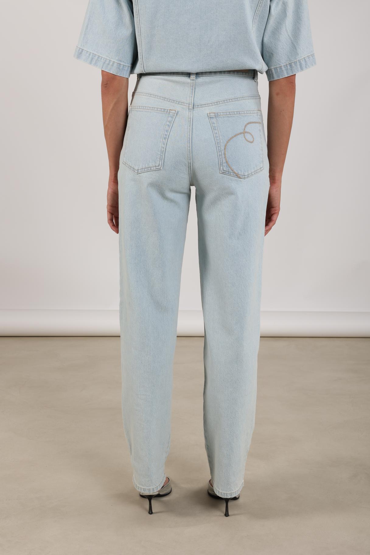 Blair Pants | Bleached Denim
