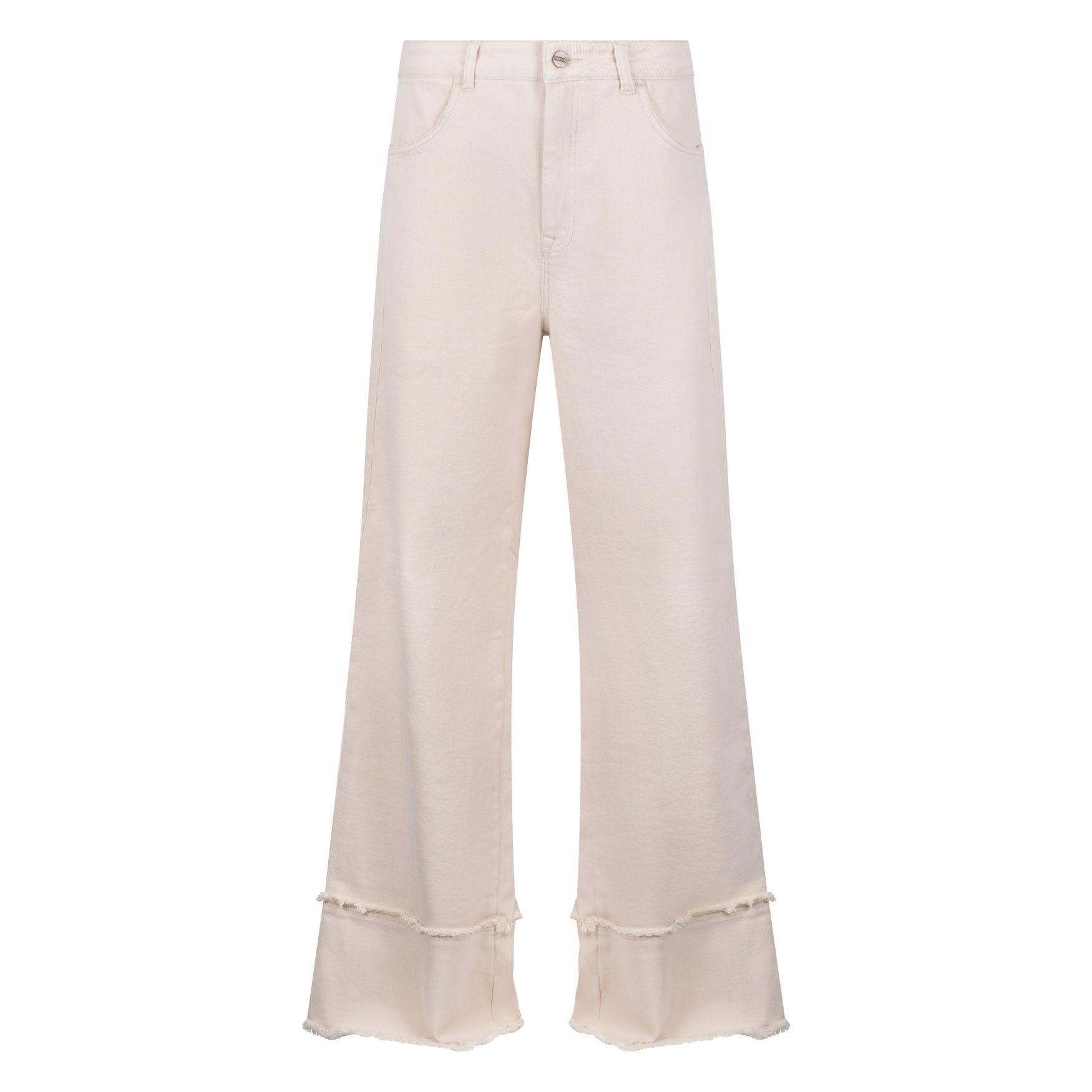Shay Pants Ruffle | Off White