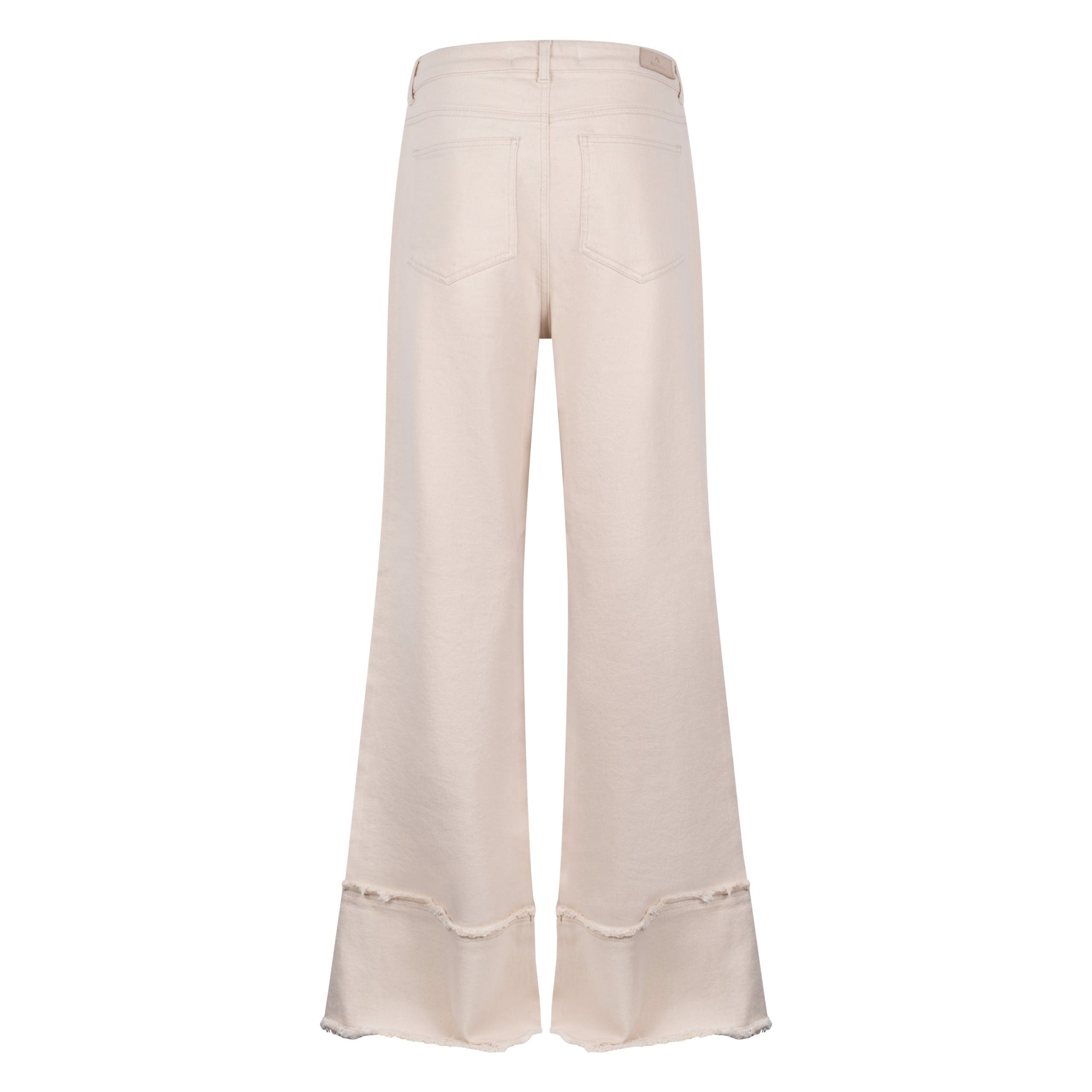 Shay Pants Ruffle | Off White
