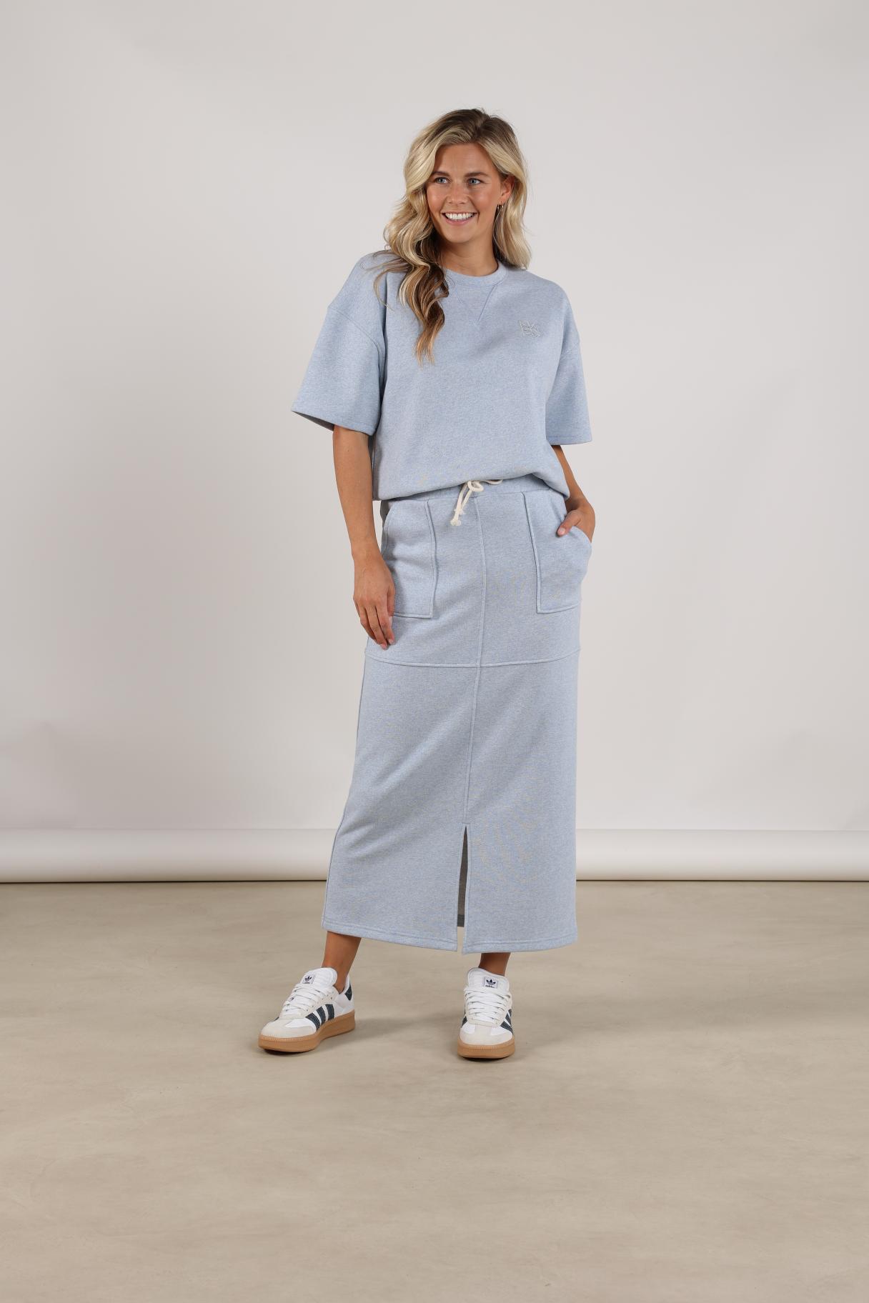Maartje Skirt Lurex | Cloudy