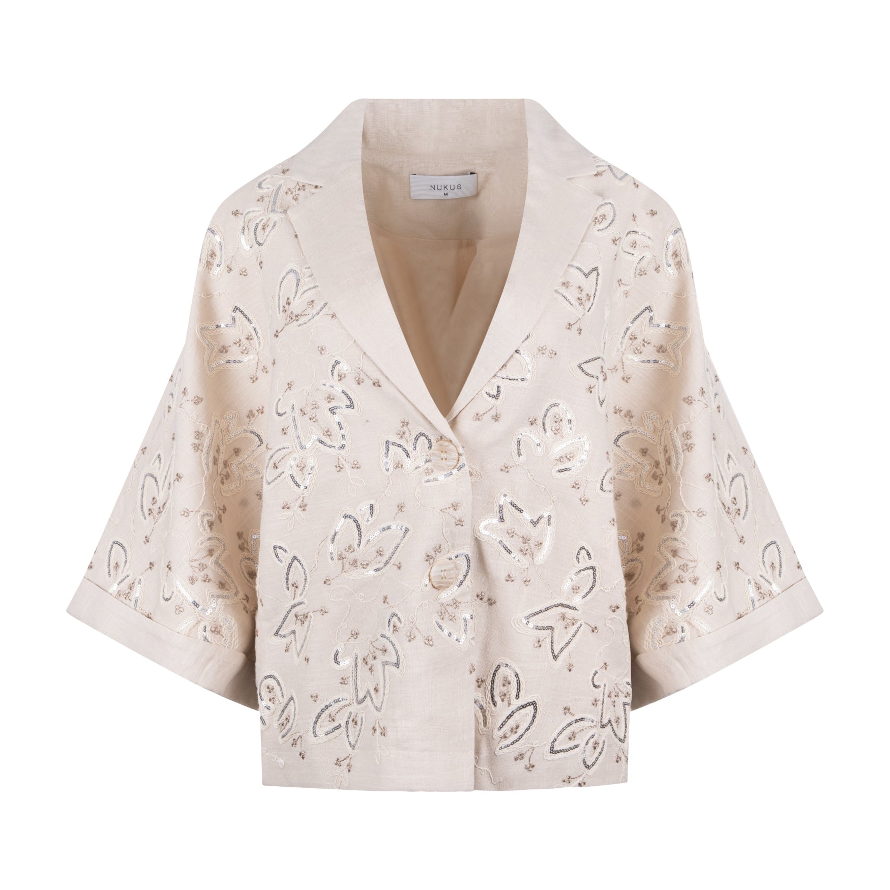 Bregje Blazer Embroidery | Sand
