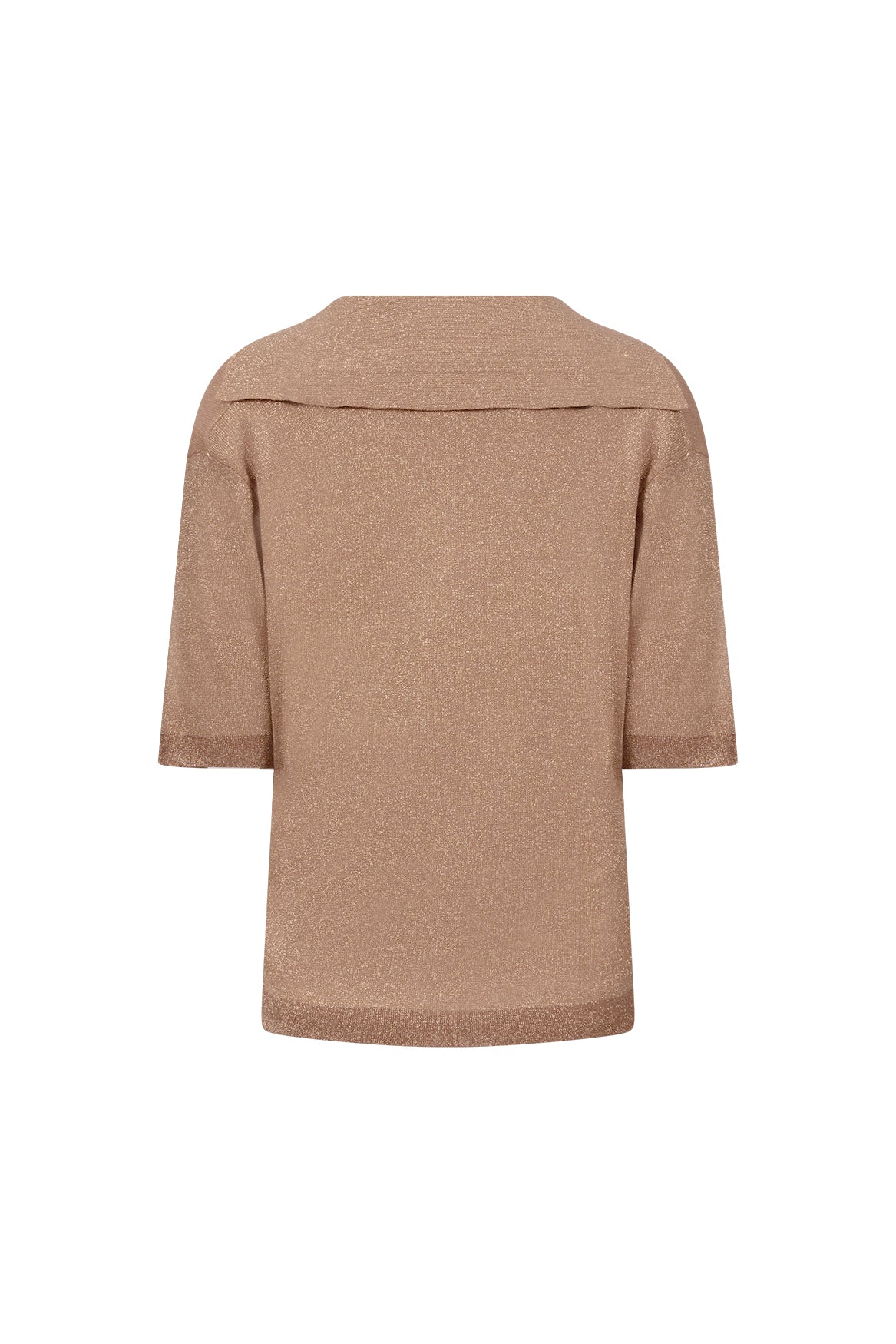 Keelie Top Lurex | Toffee