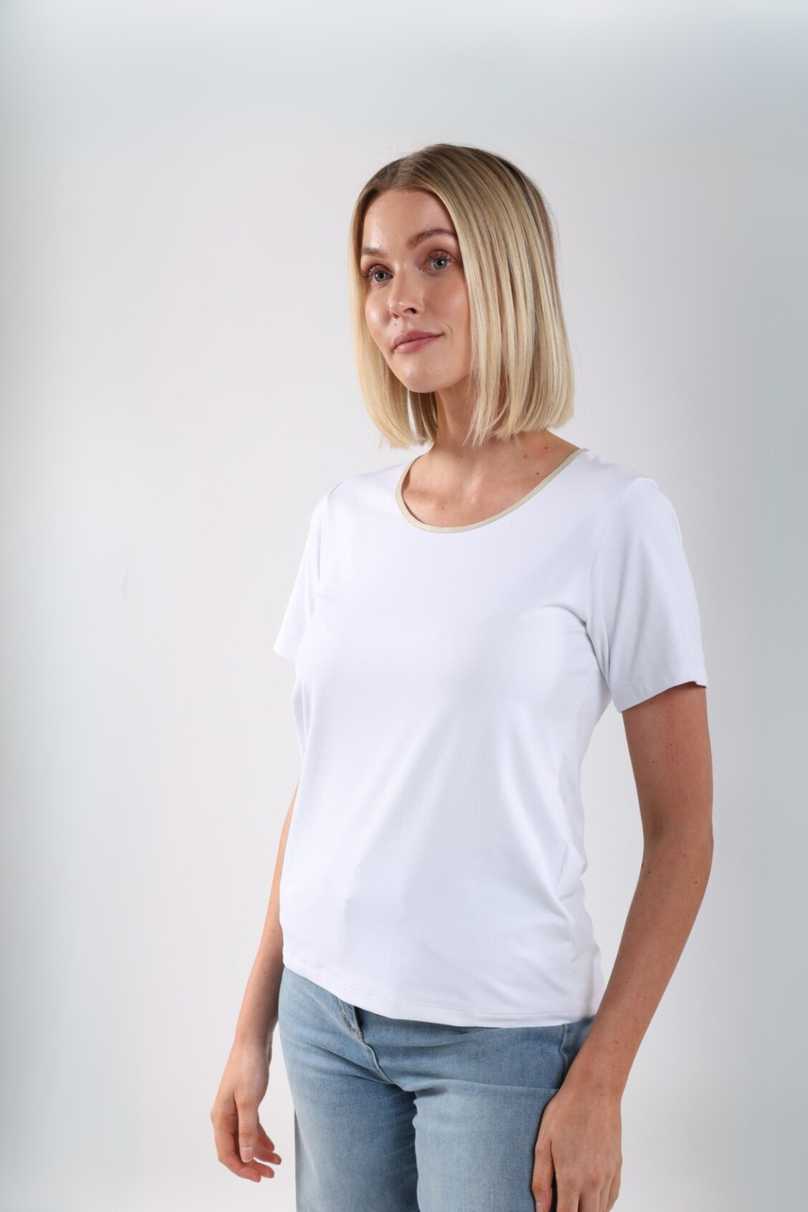 Tirza Top Uni | White