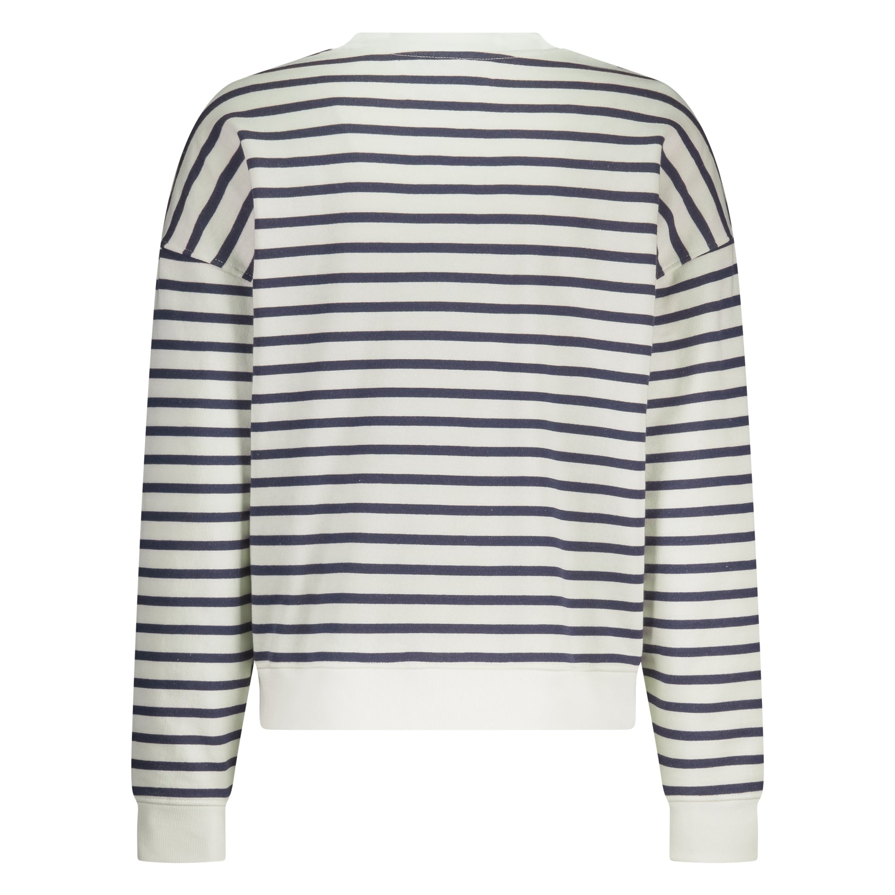 Paige Sweater Stripe | White/Blue