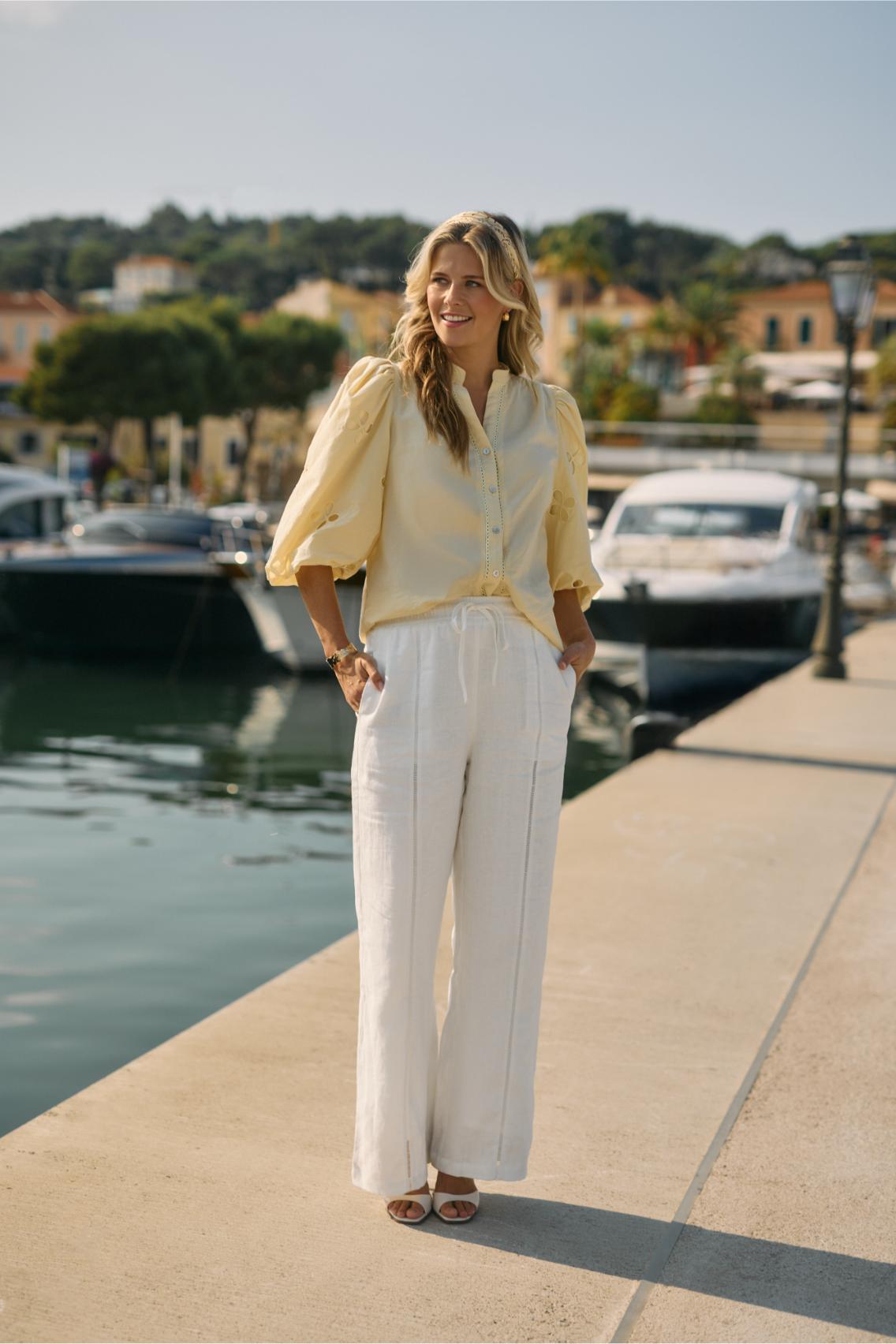 Reyna Pants | Off White