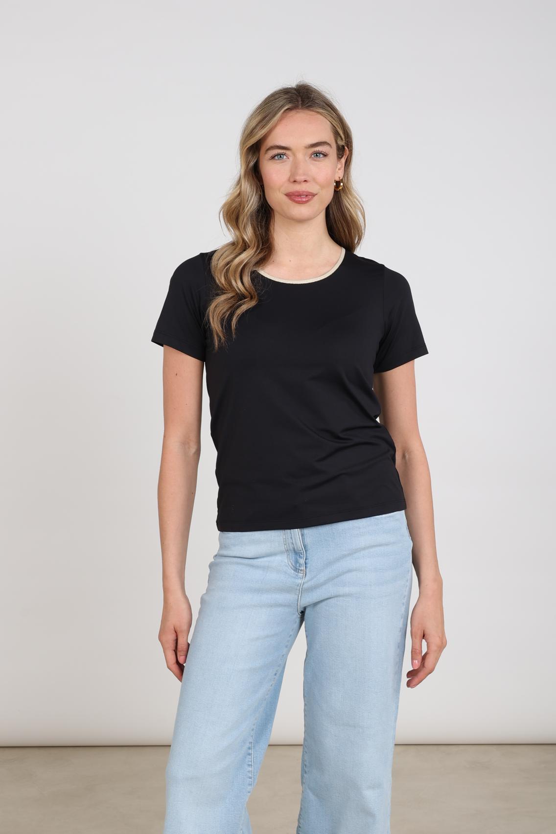 Tirza Top Uni | Black