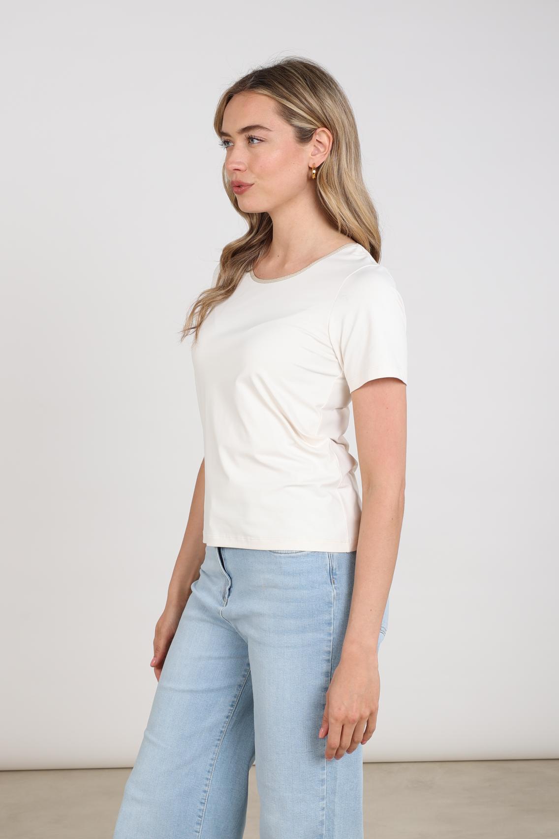 Tirza Top Uni | White