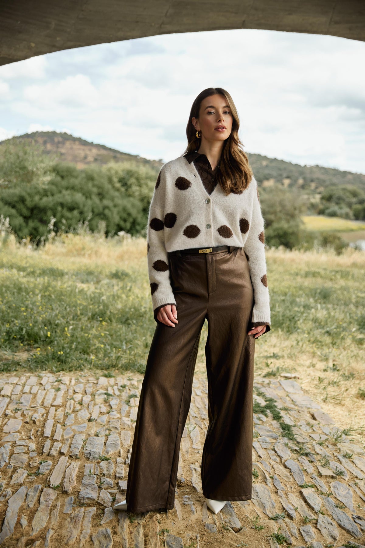 Bodine Pants PU | Chocolate