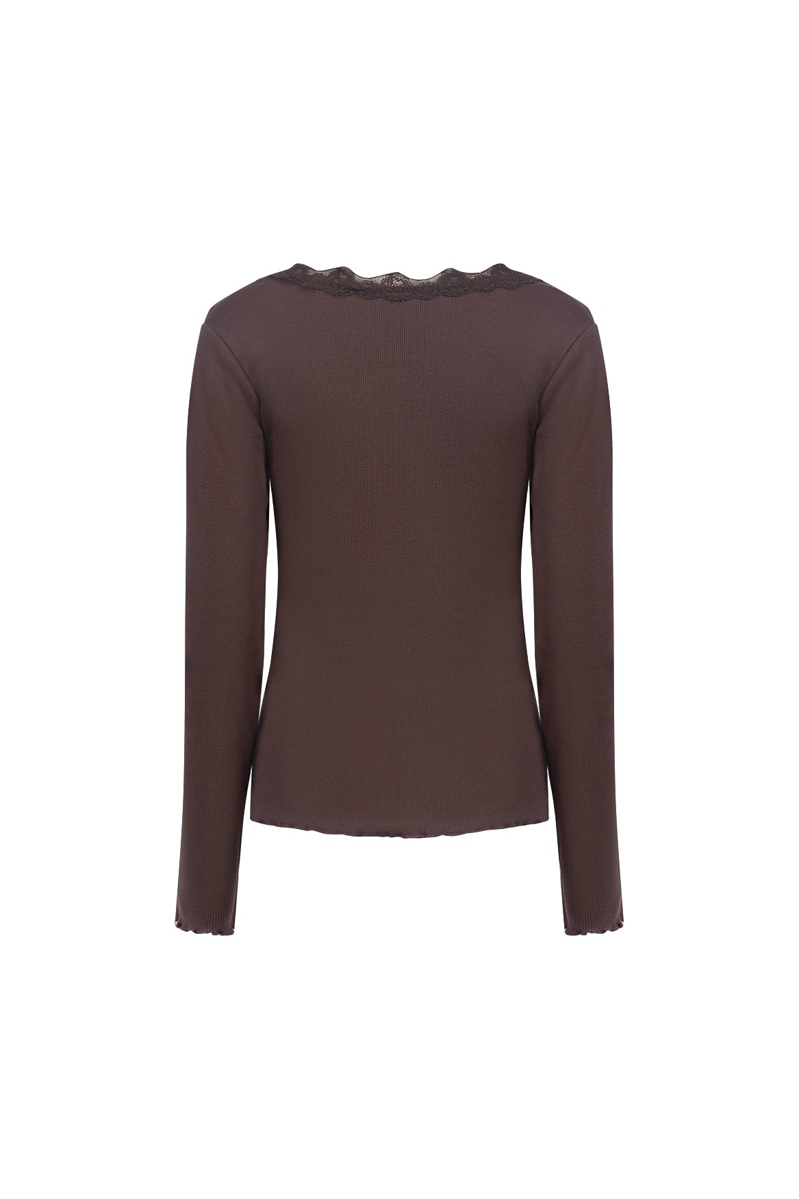Mika Top Lace | Chocolate