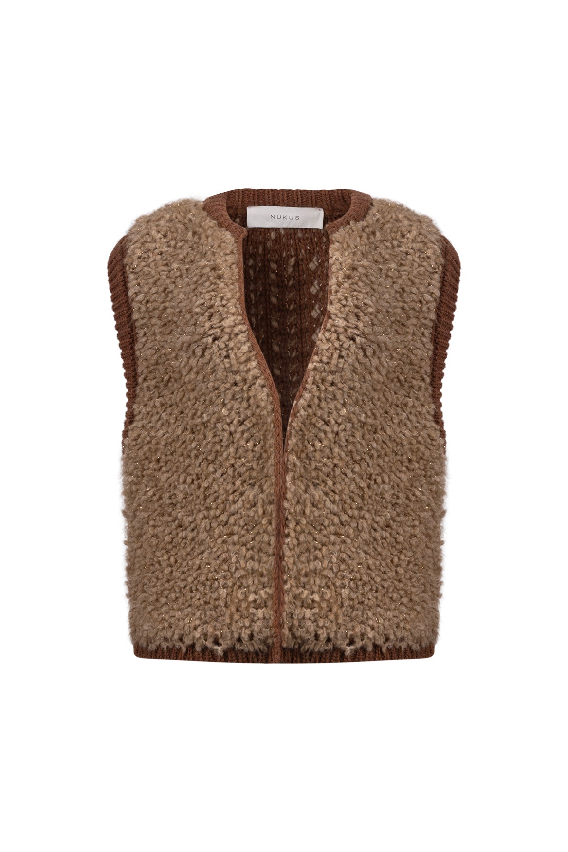 Lana Gilet | Toffee/Espresso
