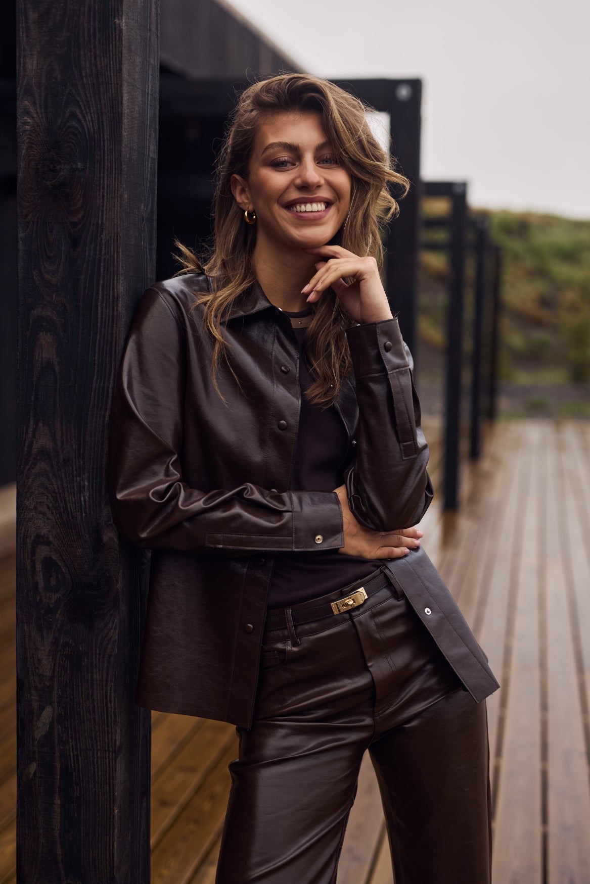 Patricia Blouse | Dark Chocolate