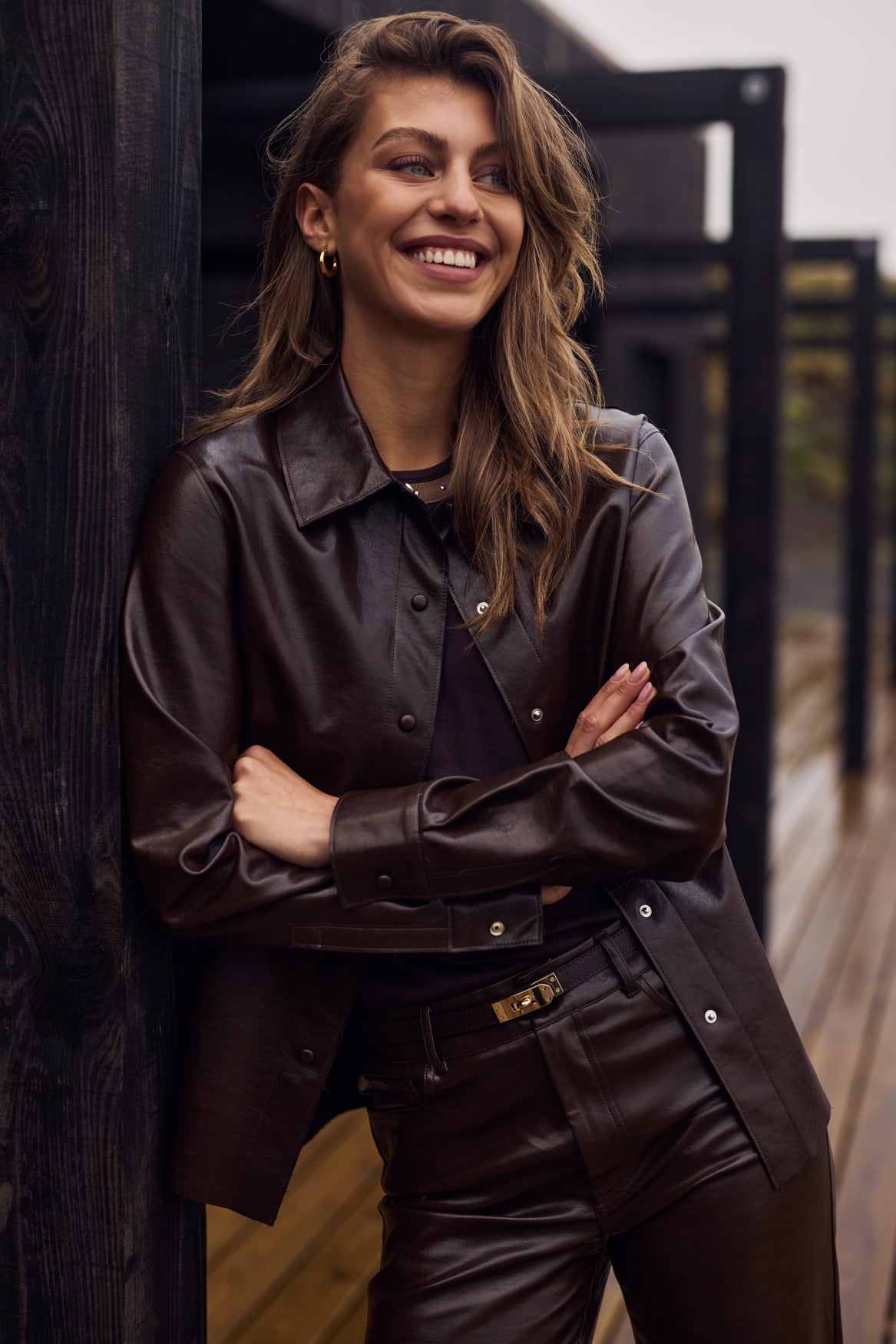 Patricia Blouse | Dark Chocolate